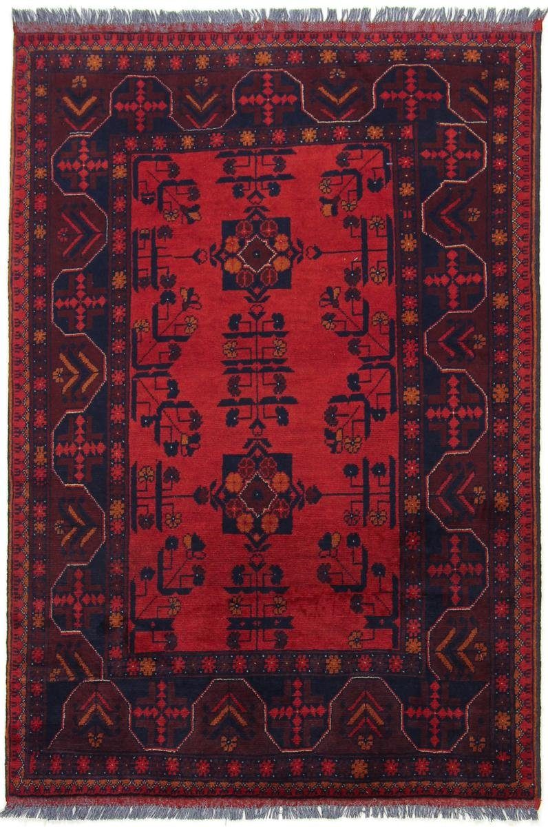 Orientteppich Khal Mohammadi 101x149 Handgeknüpfter Orientteppich, Nain Trading, rechteckig, Höhe: 6 mm