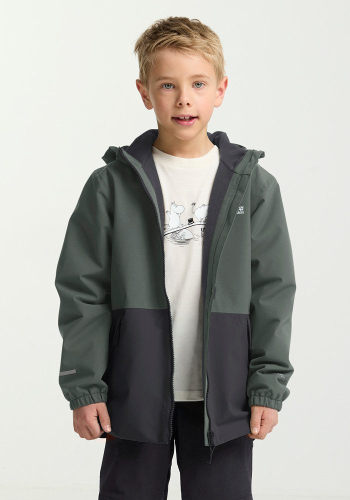 Jack Wolfskin Winterjacke SNOW DAYS JKT KIDS Winterjacke für Kinder, warm, wasserdicht