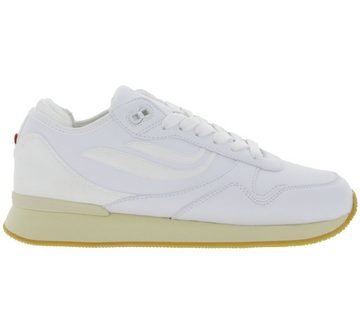 GENESIS Genesis G-Iduna Damen Sport-Schuhe nachhaltige Sneaker aus veganem Leder Freizeit-Schuhe 1004250 Weiß Sneaker