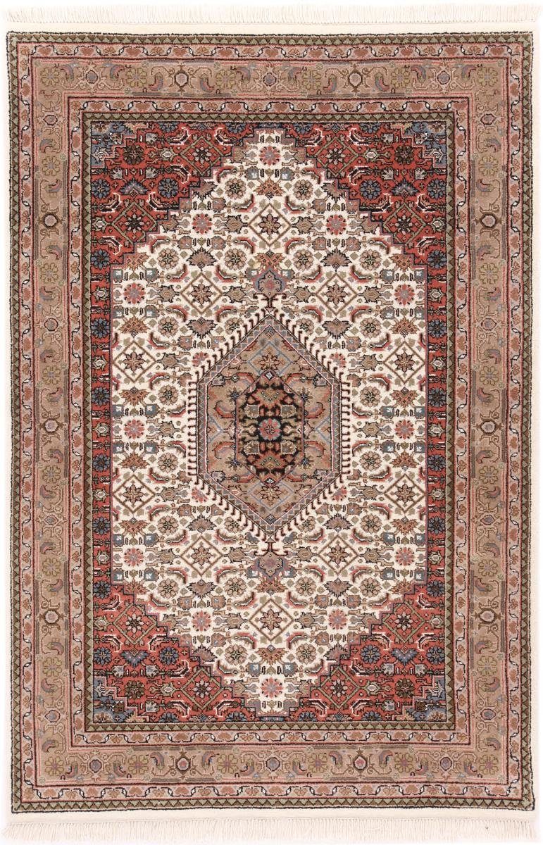 Orientteppich Indo Bidjar Herati 125x184 Handgeknüpfter Orientteppich, Nain Trading, rechteckig, Höhe: 15 mm
