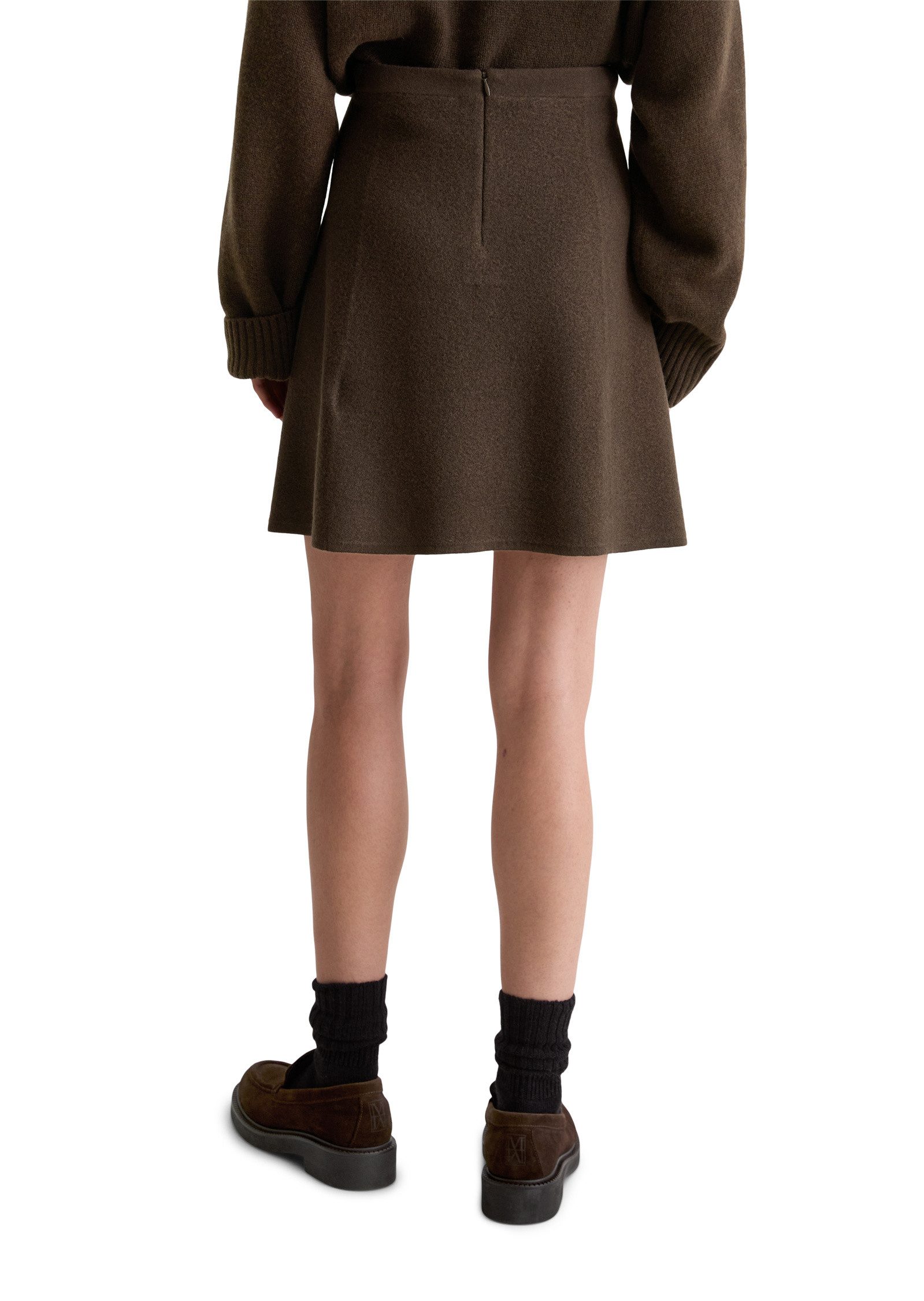 Marc O'Polo Strickrock aus Boiled Wool