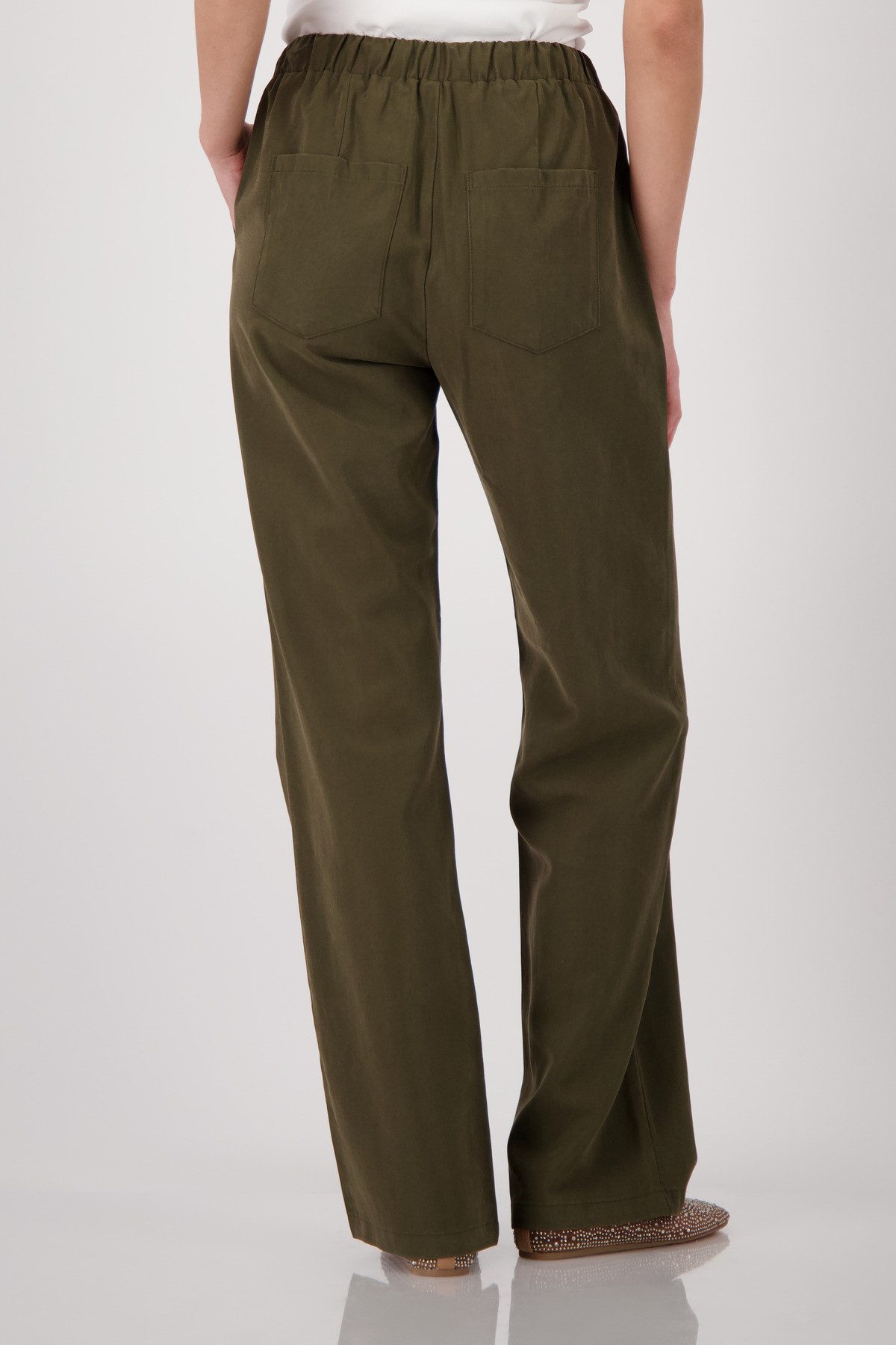 Monari Schlupfhose Hose Schlupf Regular fit mit Taschen