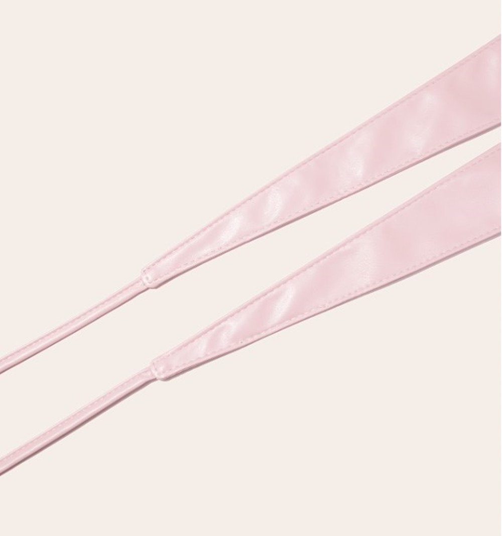 XDeer Taillengürtel Taillengürtel zum Binden,Damen pink weicher Ledernachbildun(Boho-Stil) Taillengürtel aus gürtel