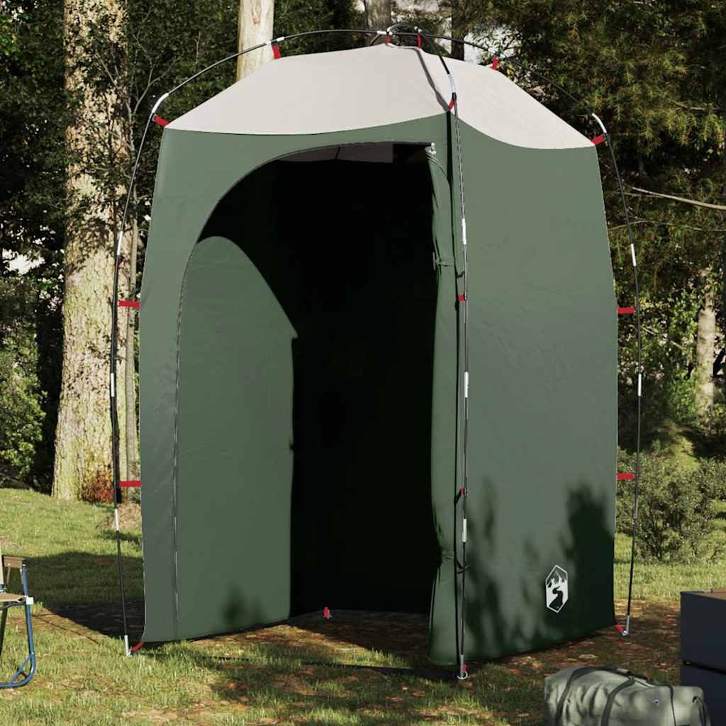 vidaXL Innenzelt Duschzelt Grün Wasserfest, Personen: 1 (1 tlg)