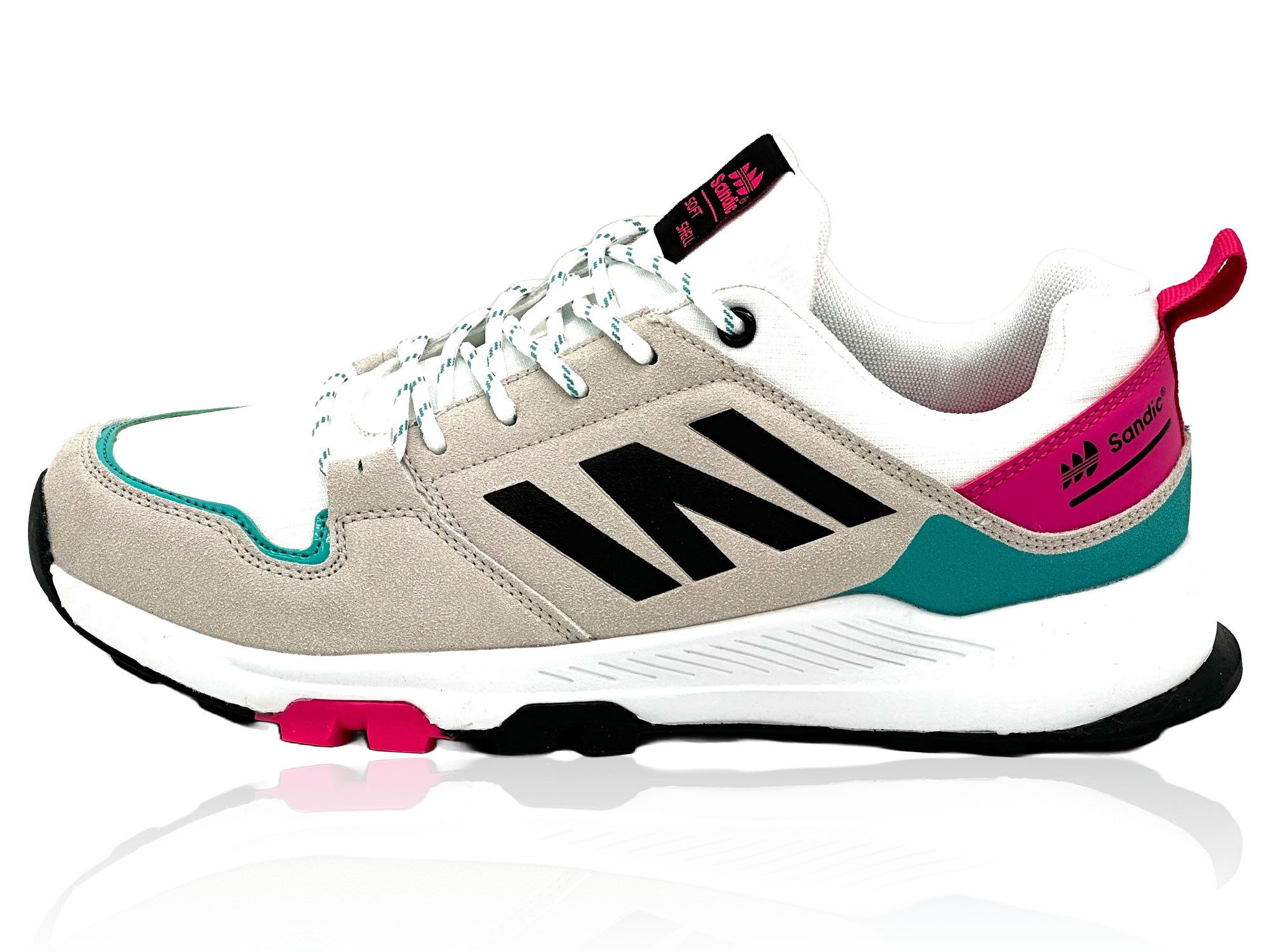 Nowaland Outdoor-Sneaker aus Softshell Trekkingschuh Wind- und Wasserabweisend, Atmungsaktiv und Leicht