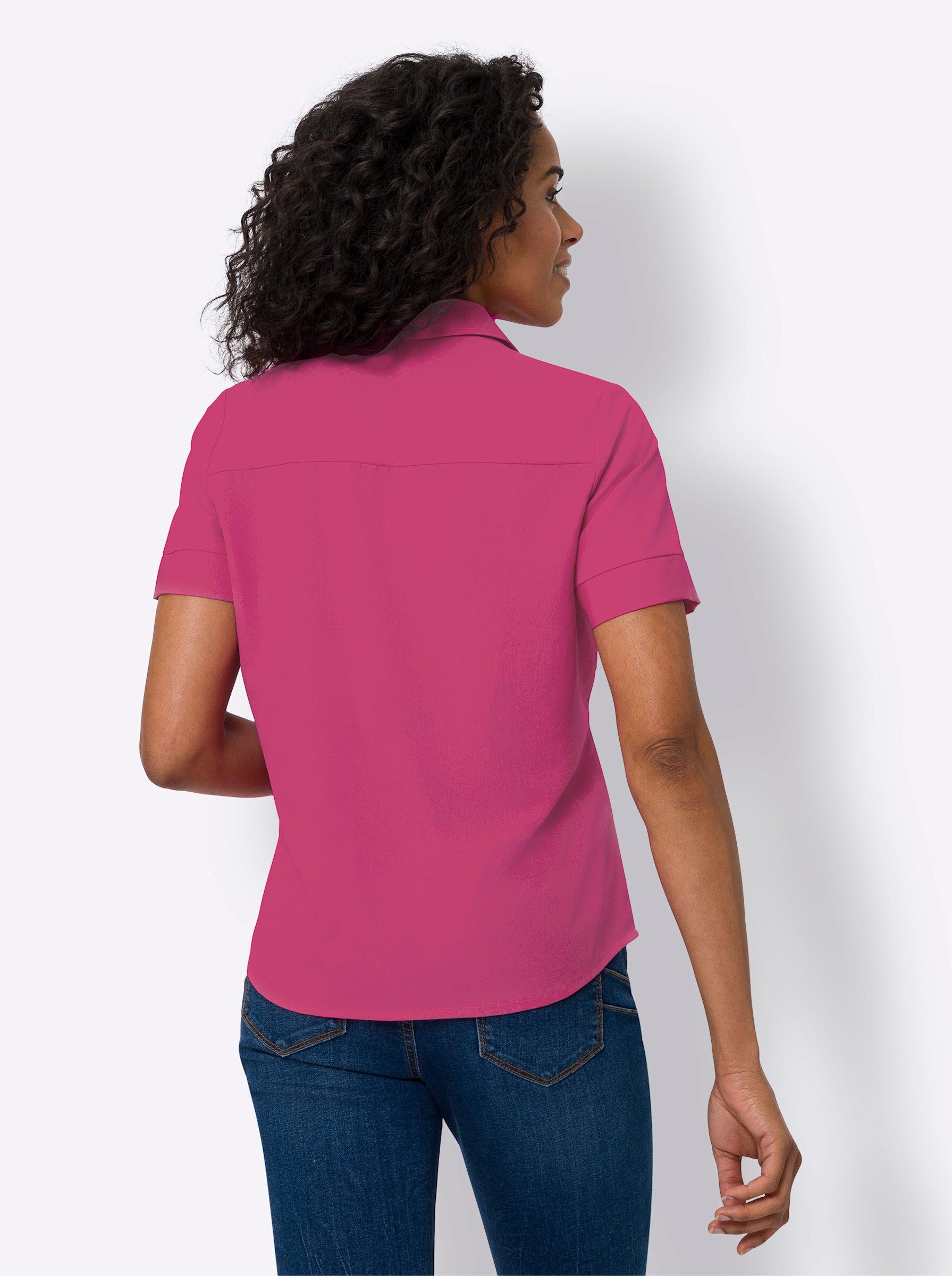 Sieh an! Klassische Bluse Hemdbluse günstig online kaufen