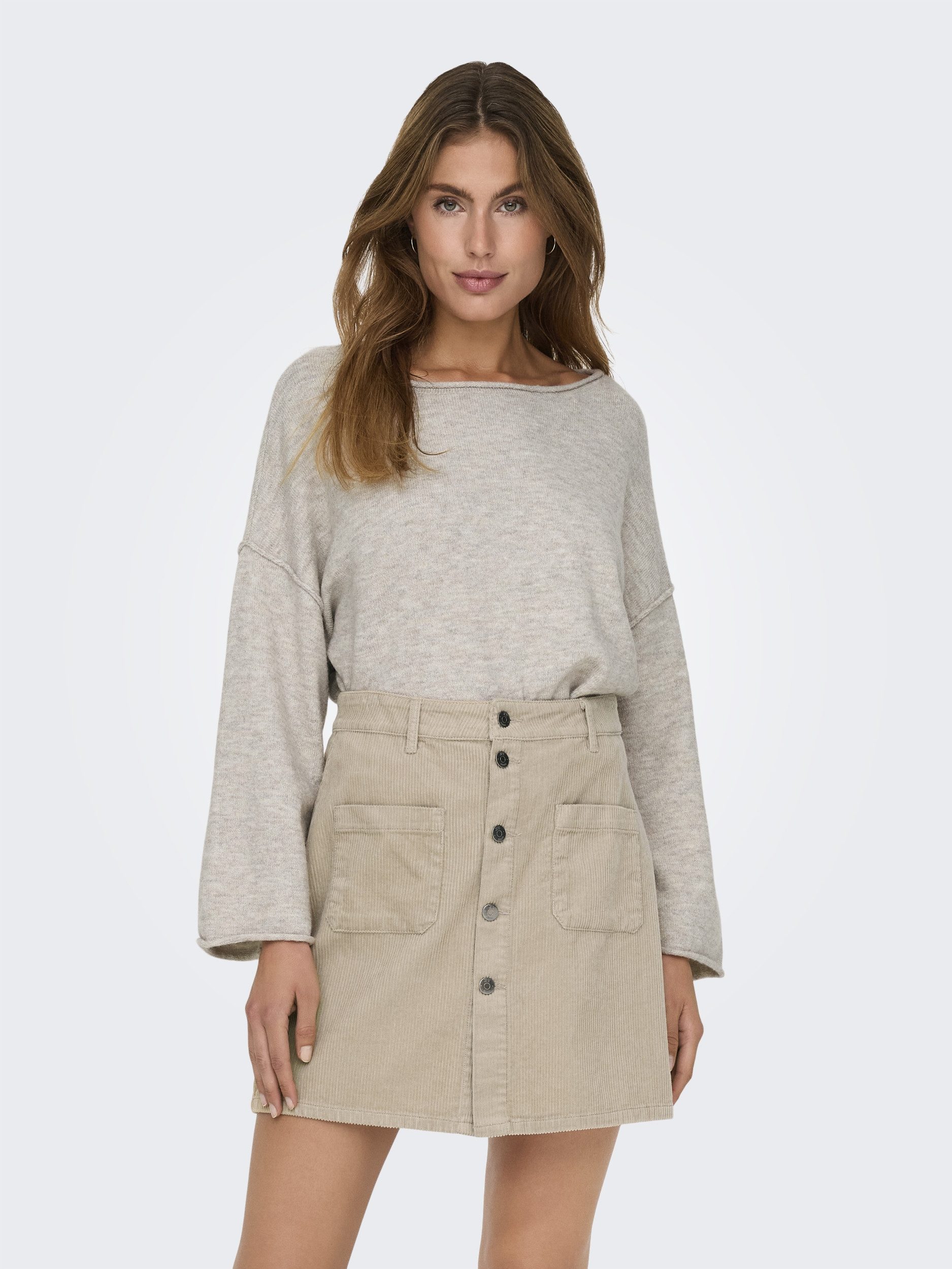 JDY Strickpullover JDYRUE LIFE L/S BOAT NECK PULL KNT günstig online kaufen