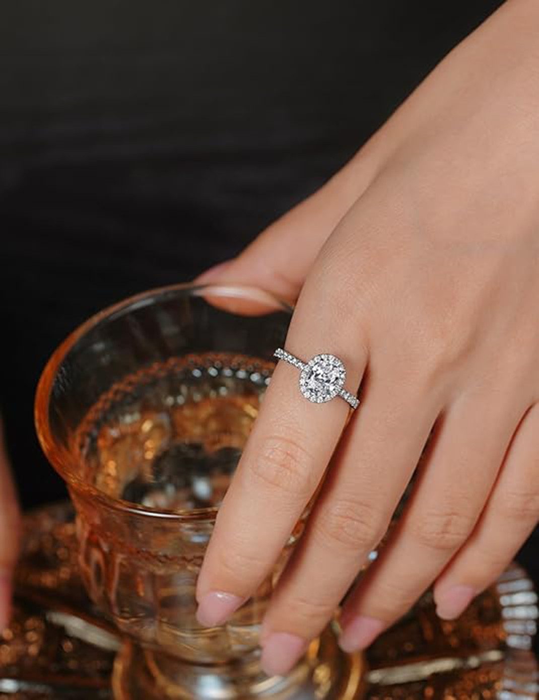 Jumpeak Verlobungsring Ehering,1.5ct,D,VS1,2EX,Diamantring aus Laborzucht,Ring,Damenring, Damen geschenk,Liebes geschenk für sie, Mutter tags geschenk