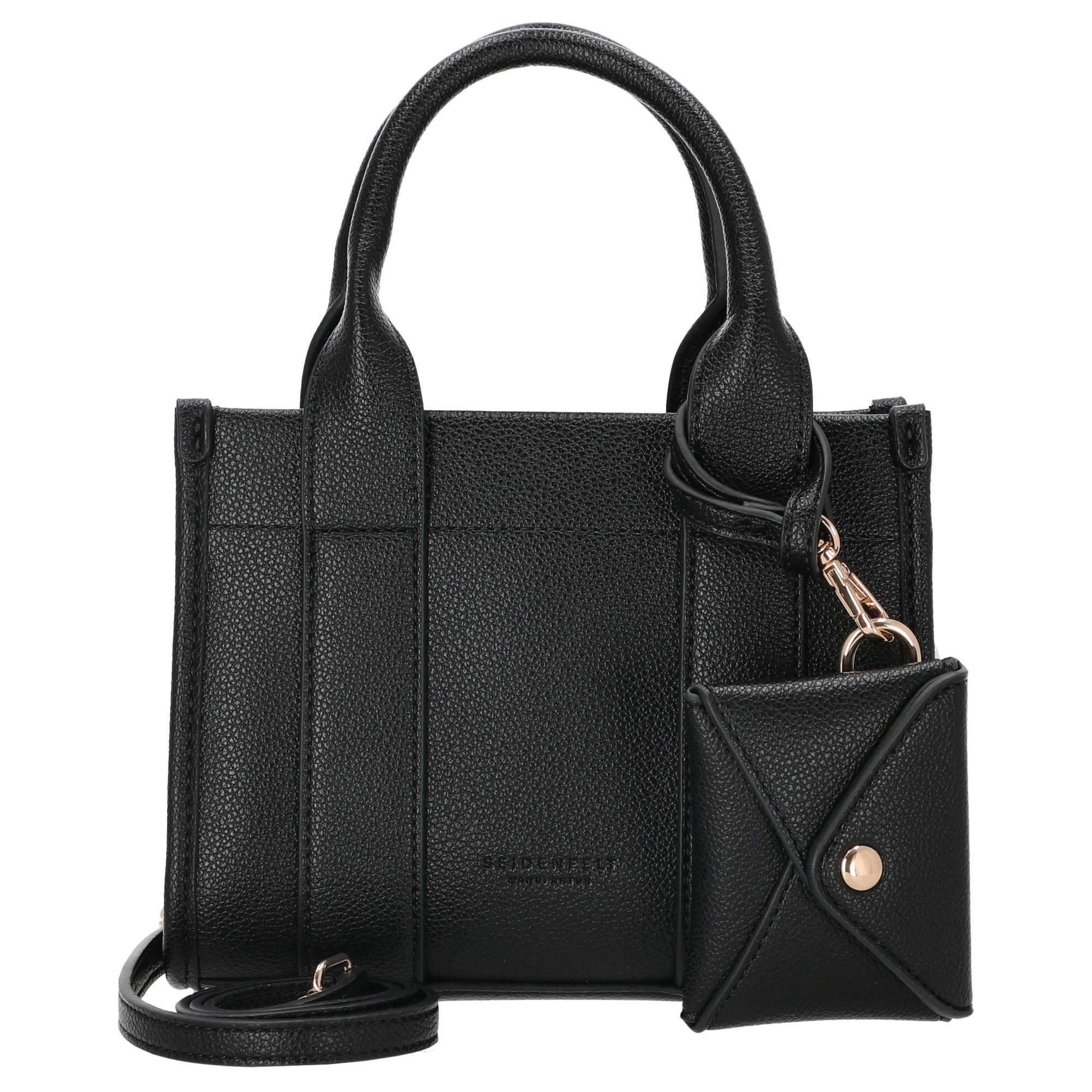 Seidenfelt Manufaktur Handtasche Meloy Mini Tote - Henkeltasche 20 cm (blac günstig online kaufen