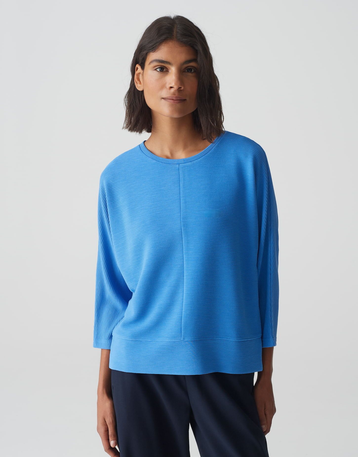 OPUS 3/4-Arm-Shirt Shirt SINNI aus strukturiertem günstig online kaufen