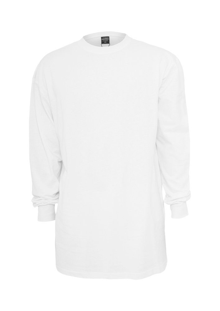 white (1-tlg) L/S T-Shirt CLASSICS Tee Herren Tall URBAN