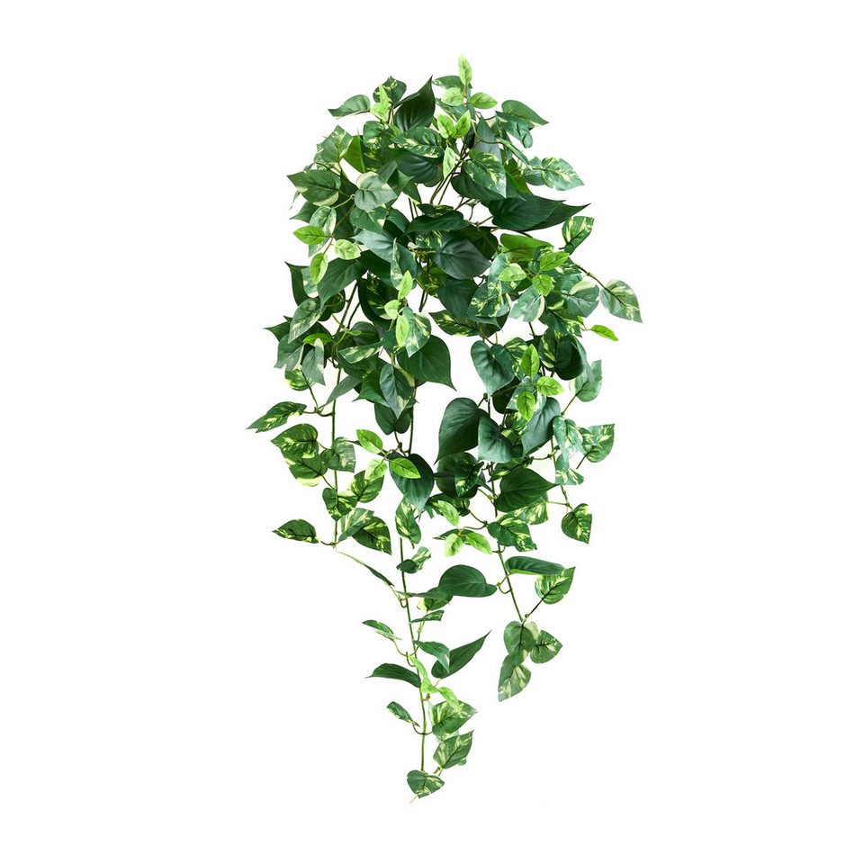 Kunstpflanze Künstlicher Hänge-Pothos – Cornelius, 80 cm, aplanta, künstliche Pflanze, künstliche Zimmerpflanze