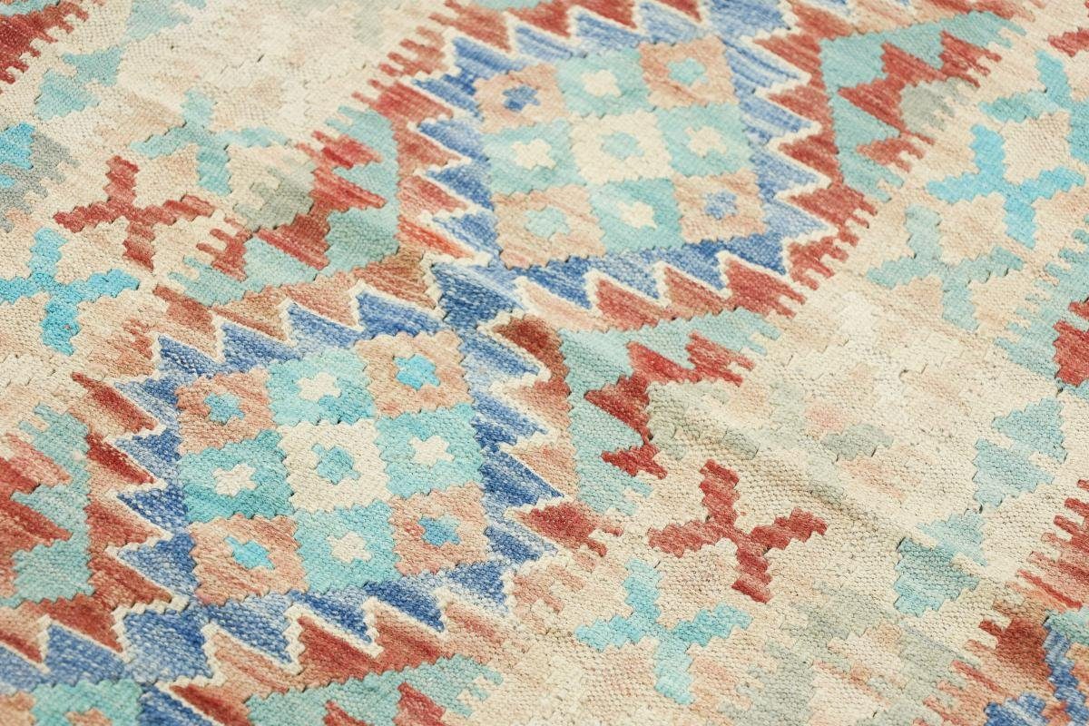 Moderner Orientteppich, Nain Handgewebter Höhe: Afghan rechteckig, mm 3 83x198 Orientteppich Trading, Kelim Heritage