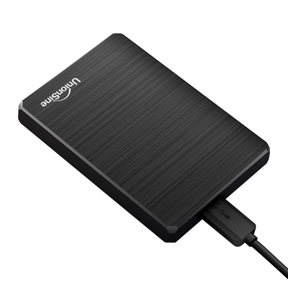 UnionSine USB 3.0 Externe Festplatte 2,5" HDD PC Laptop Gaming Speicher externe HDD-Festplatte (250GB) 2,5", für PC, Laptop, PS4, PS5, Xbox - kompatibel mit Windows, Mac, Linux