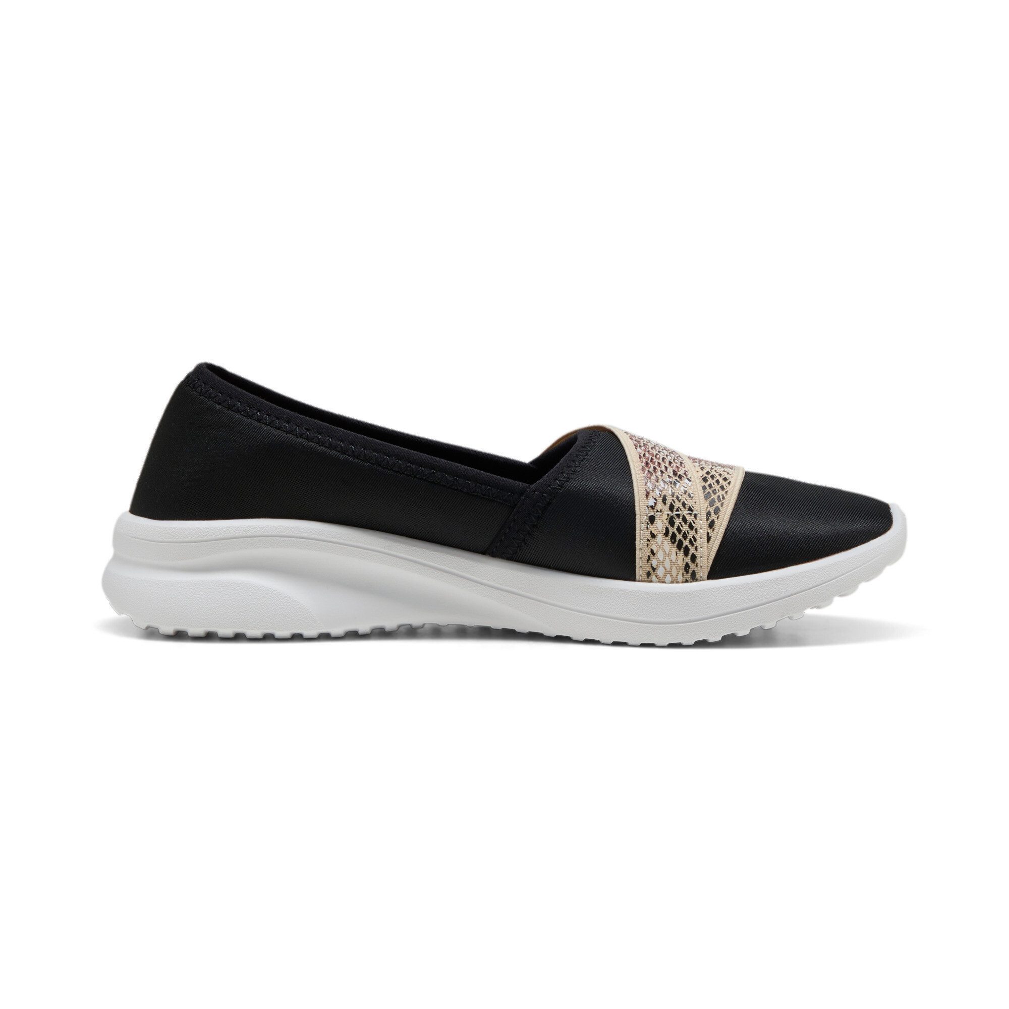 PUMA ADELINA 2 SNAKE CHIC Sneaker flexibles Textilobermaterial, SOFTFOAM+ Einlegesohle