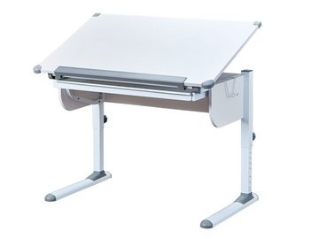 Inter Link Schreibtisch STUDARE, ergonomischer Kindertisch, Tischplatte neigbar, mit Sicherheitsgaslift