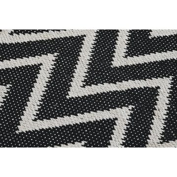Teppich Teppich DKD Home Decor Zick-Zack zweifarbig Urban 120 x 180 x 1 cm, DKD Home Decor, Höhe: 127 mm
