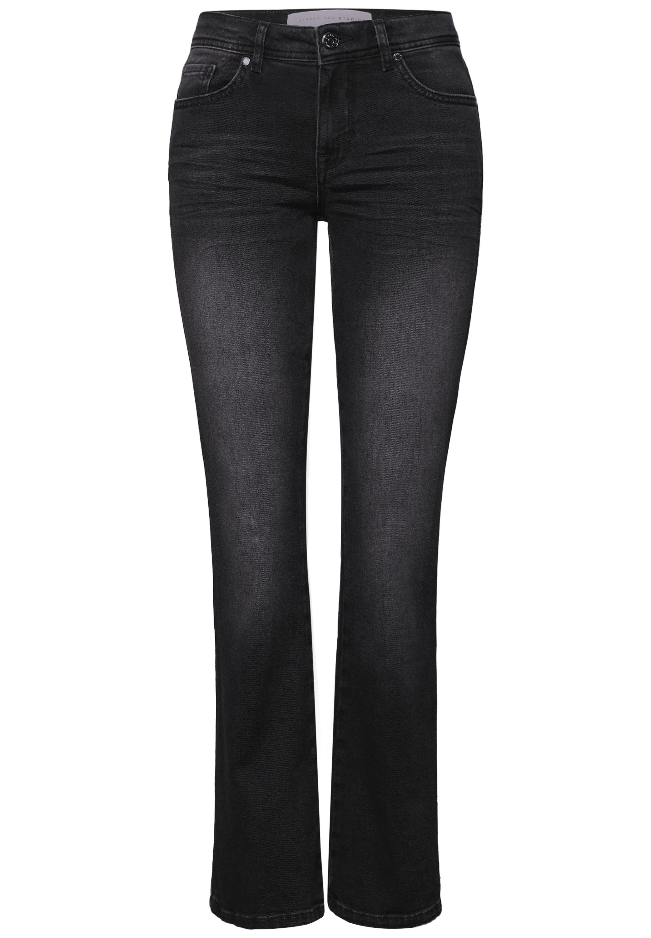 STREET ONE STUDIO Bootcut-Jeans 5-Pocket-Style