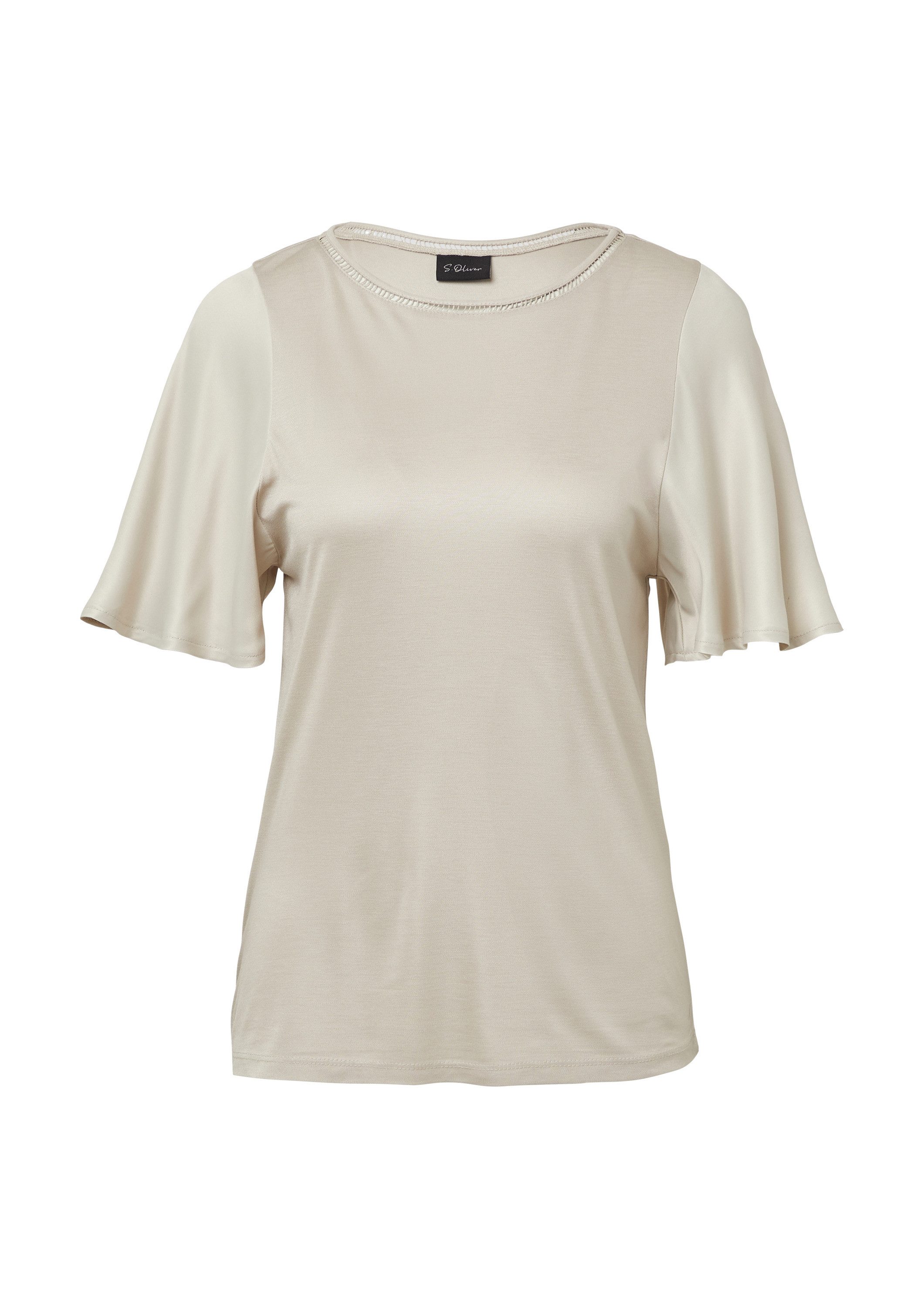 s.Oliver Kurzarmshirt T-Shirt (1-tlg) günstig online kaufen