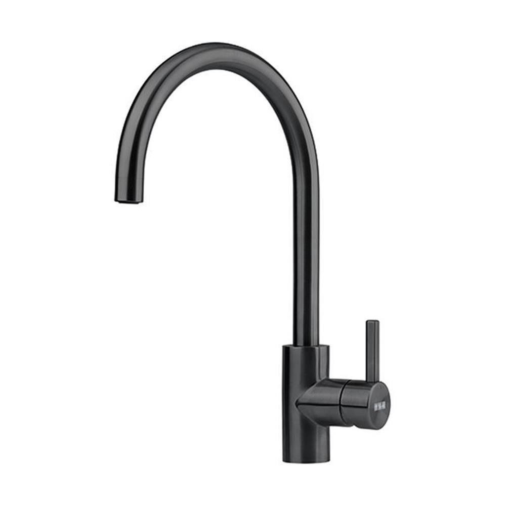 FRANKE Küchenarmatur Eos Neo Festauslauf Oberfläche Industrial Black