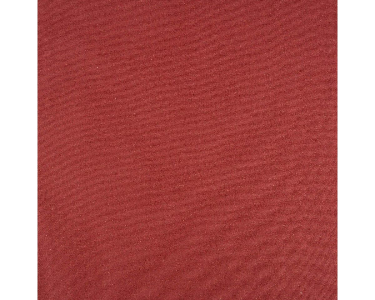 Thumbnail - SCHÖNER LEBEN. Stoff Strickschlauch Bündchenstoff Lurex Glitzer altrot 35cm Breite, mit Metallic-Effekt