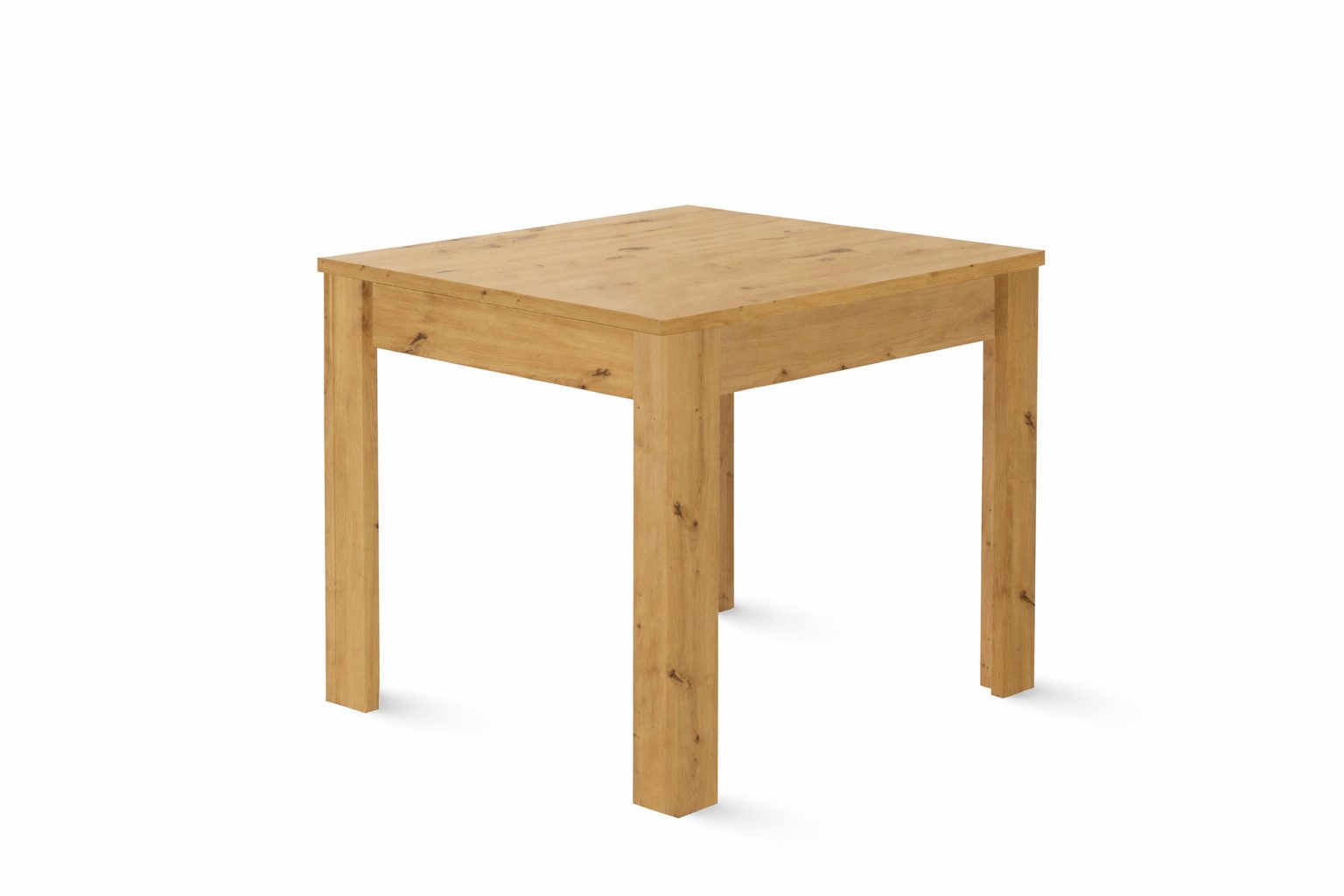 FURNARO Esstisch, eckig ausziehbar in asteiche (artisan) B/H/T:80-120x76x60 cm