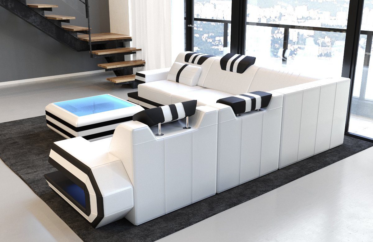 Sofa Dreams Ecksofa Ledercouch Sofa Leder günstig online kaufen