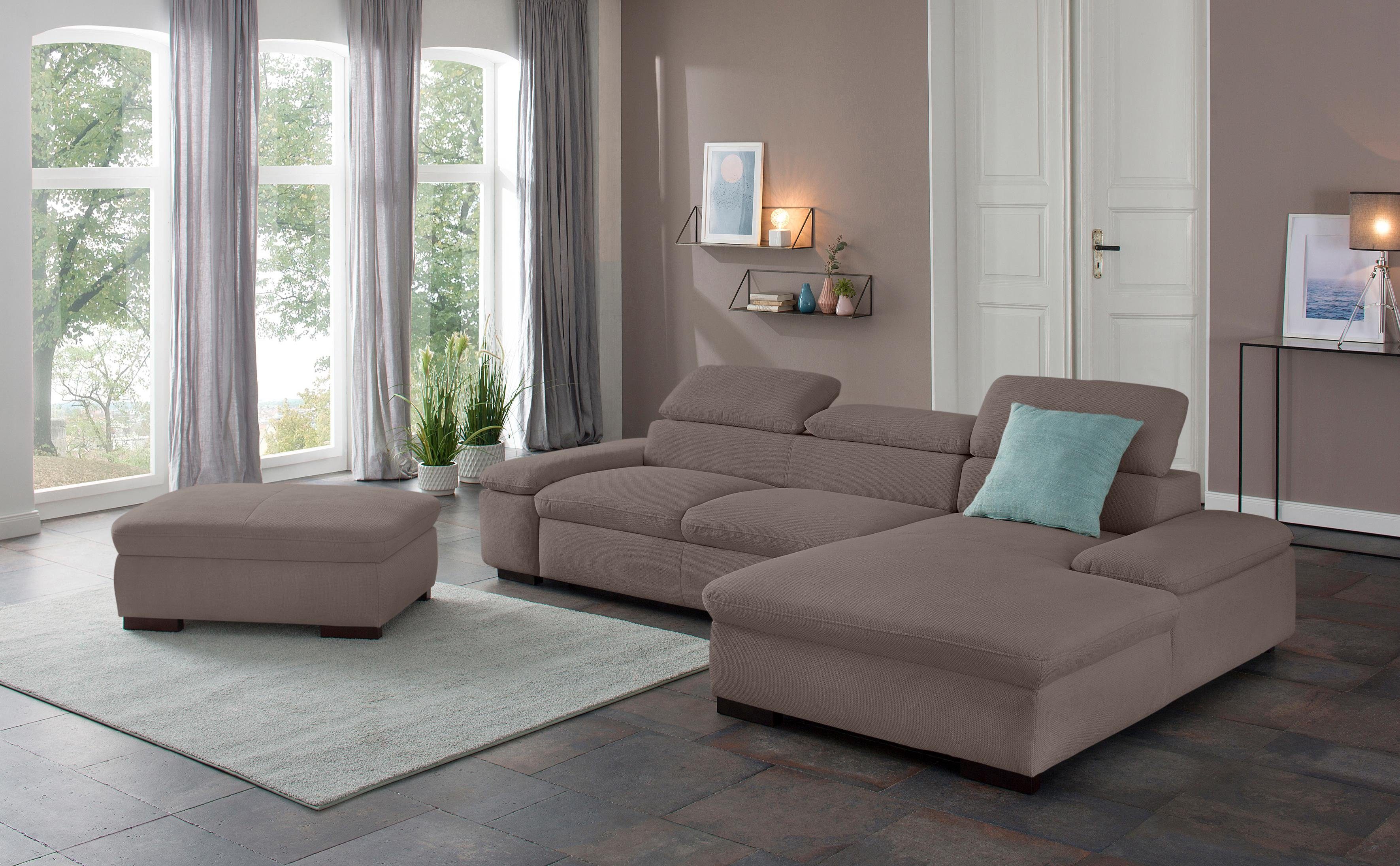Home affaire Ecksofa Alberto L-Form, mit günstig online kaufen