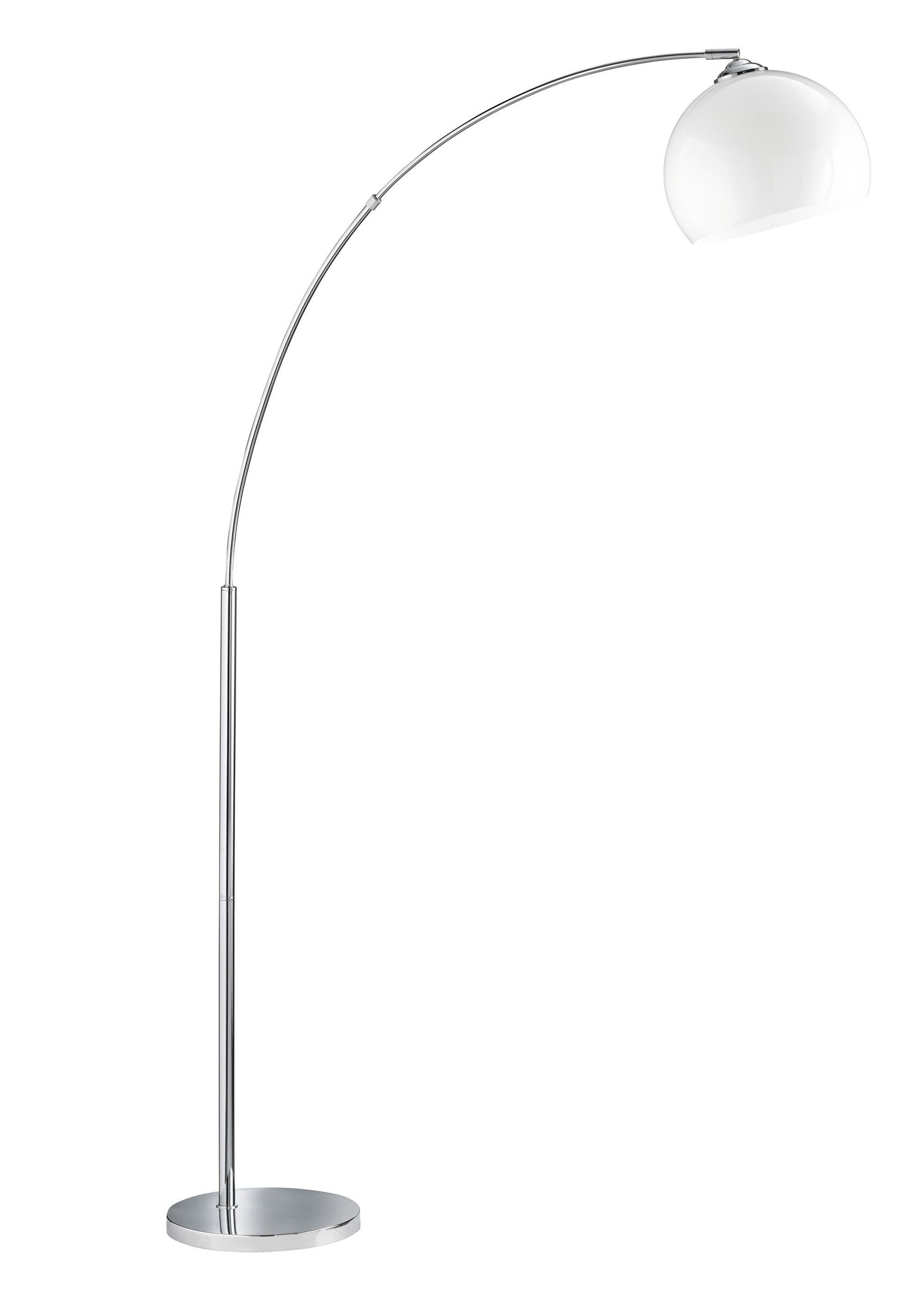 TRIO Leuchten Bogenlampe WATTO, ohne Leuchtmittel, Geeignet für Leuchtmittel  E27 max. 60 W