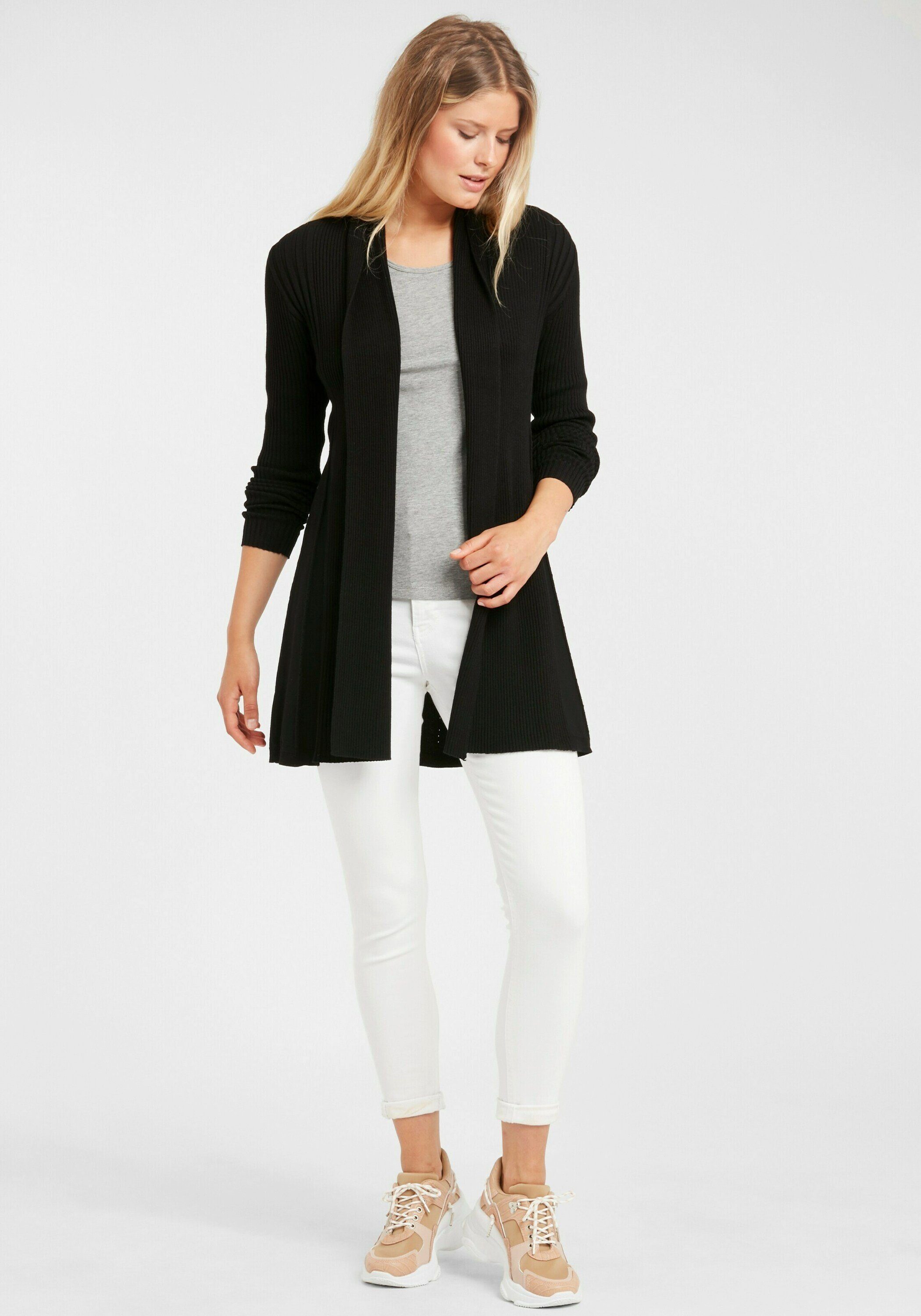 fransa Strickjacke FRZubasic (1-tlg) Plain/ohne Details günstig online kaufen