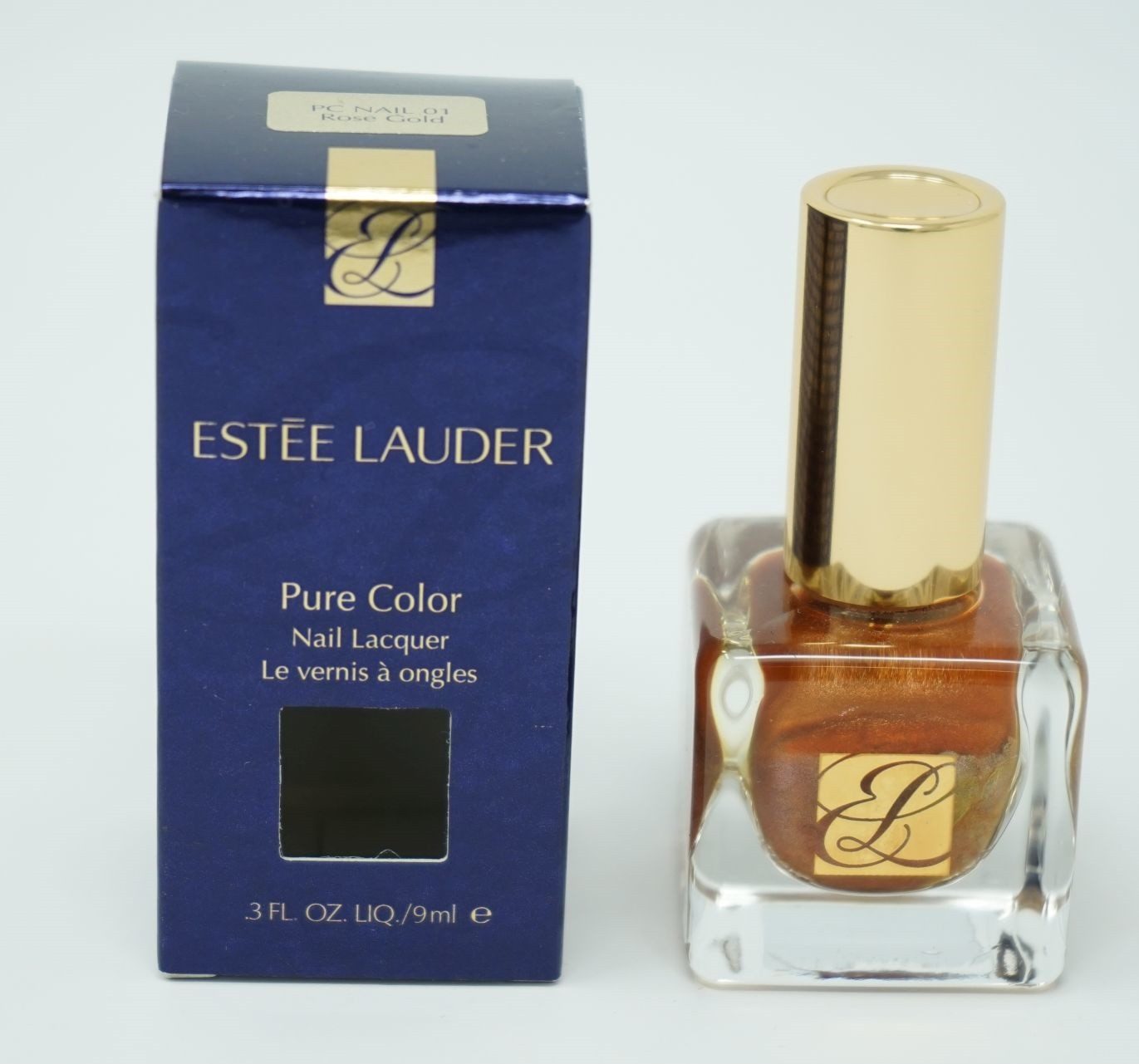 ESTÉE LAUDER Nagellack Estee Lauder Pure Color Nagellack Lacquer PC nail 01 Rose Gold