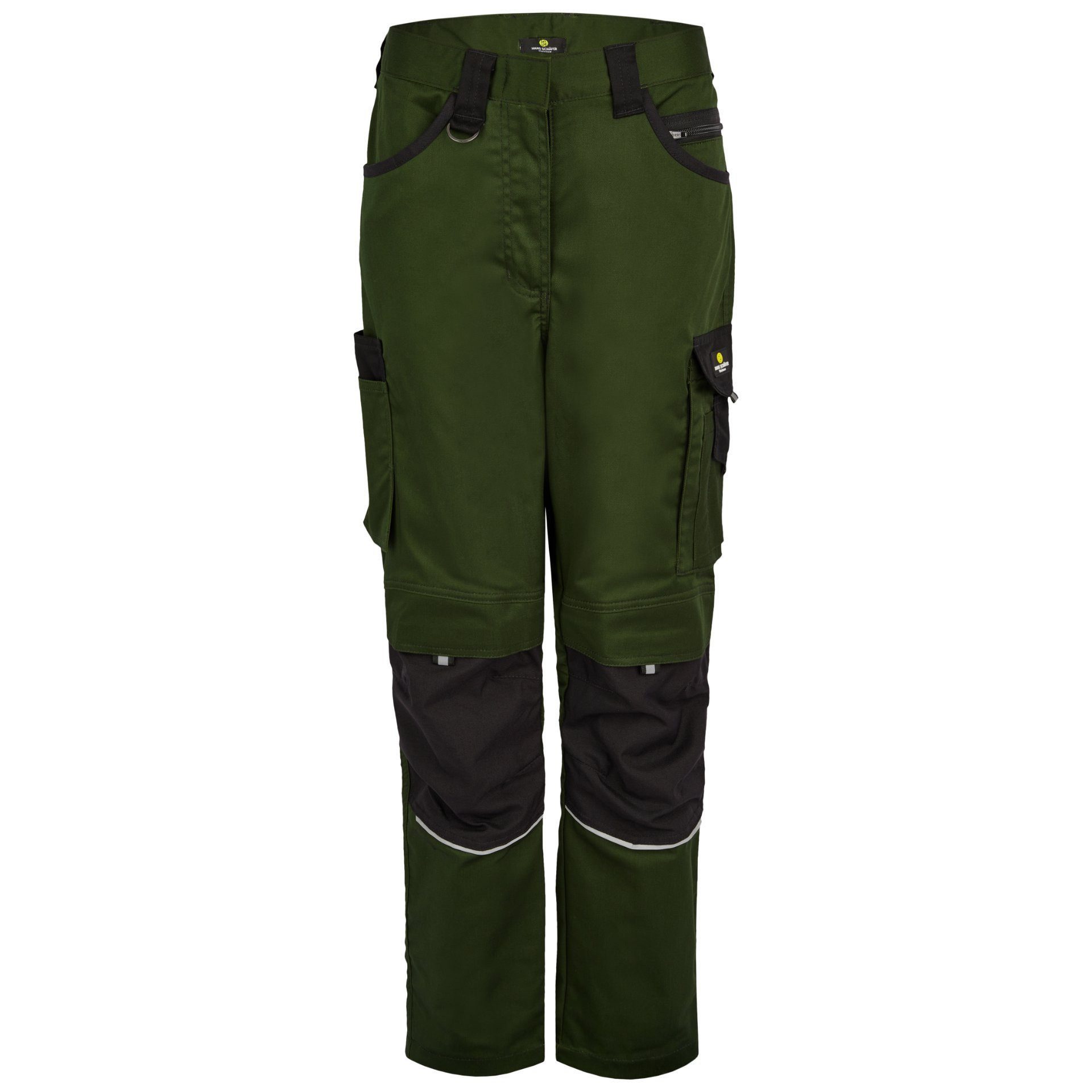 Hans Schäfer Workwear Arbeitshose Damen-Professional Bundhose - Grün - Gr: 38
