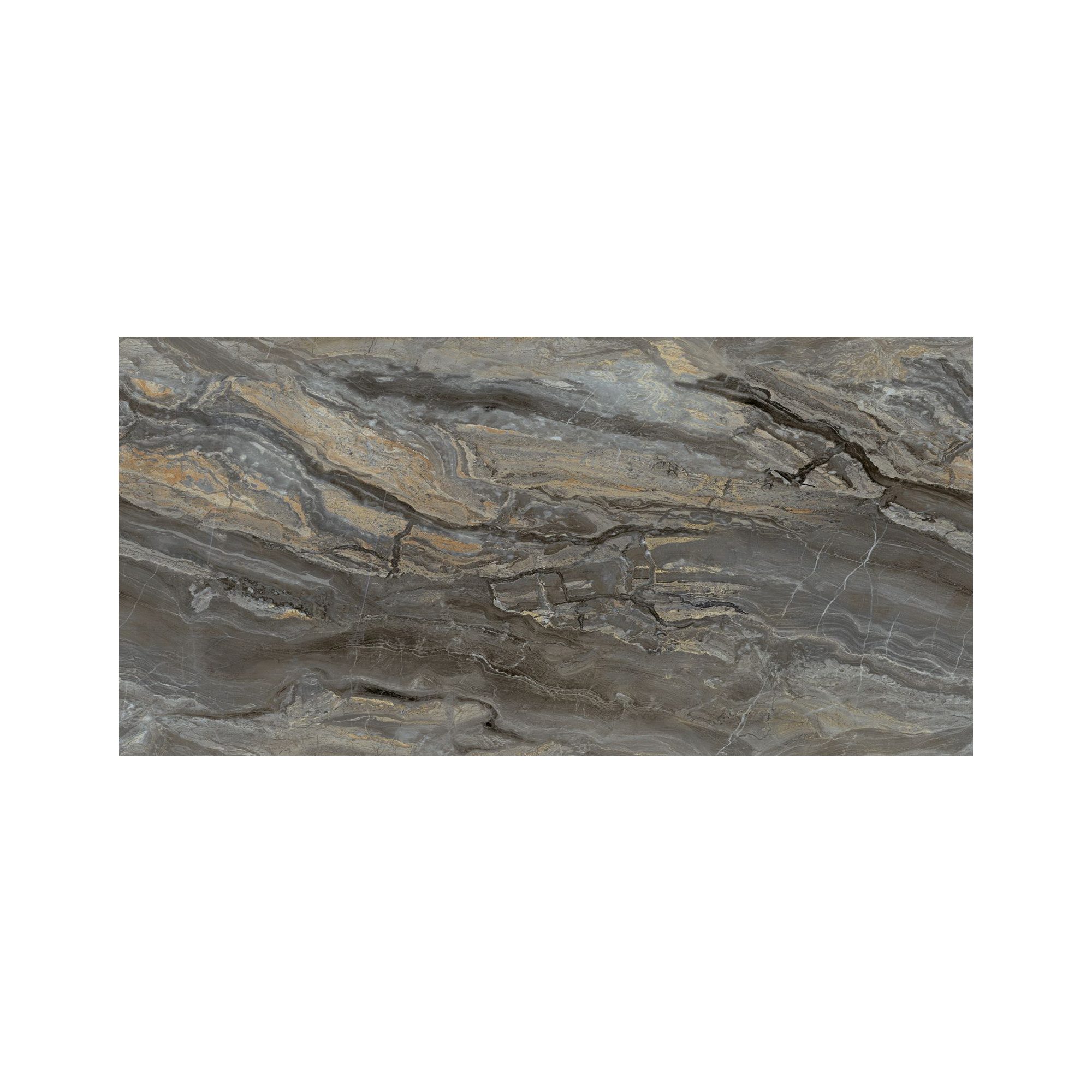 IZODEKOR 3D Wandpaneel PVC Wandverkleidung in Marmoroptik – Fliesenersatz für Bad & Küche, BxL: 60x120 cm, 0,72 qm, (wasserfest, kratzfest, pflegeleicht, direkt auf Fliesen montierbar, 1er- oder 4er-Set, optional mit Montagekleber) Direkt auf Fliesen mont