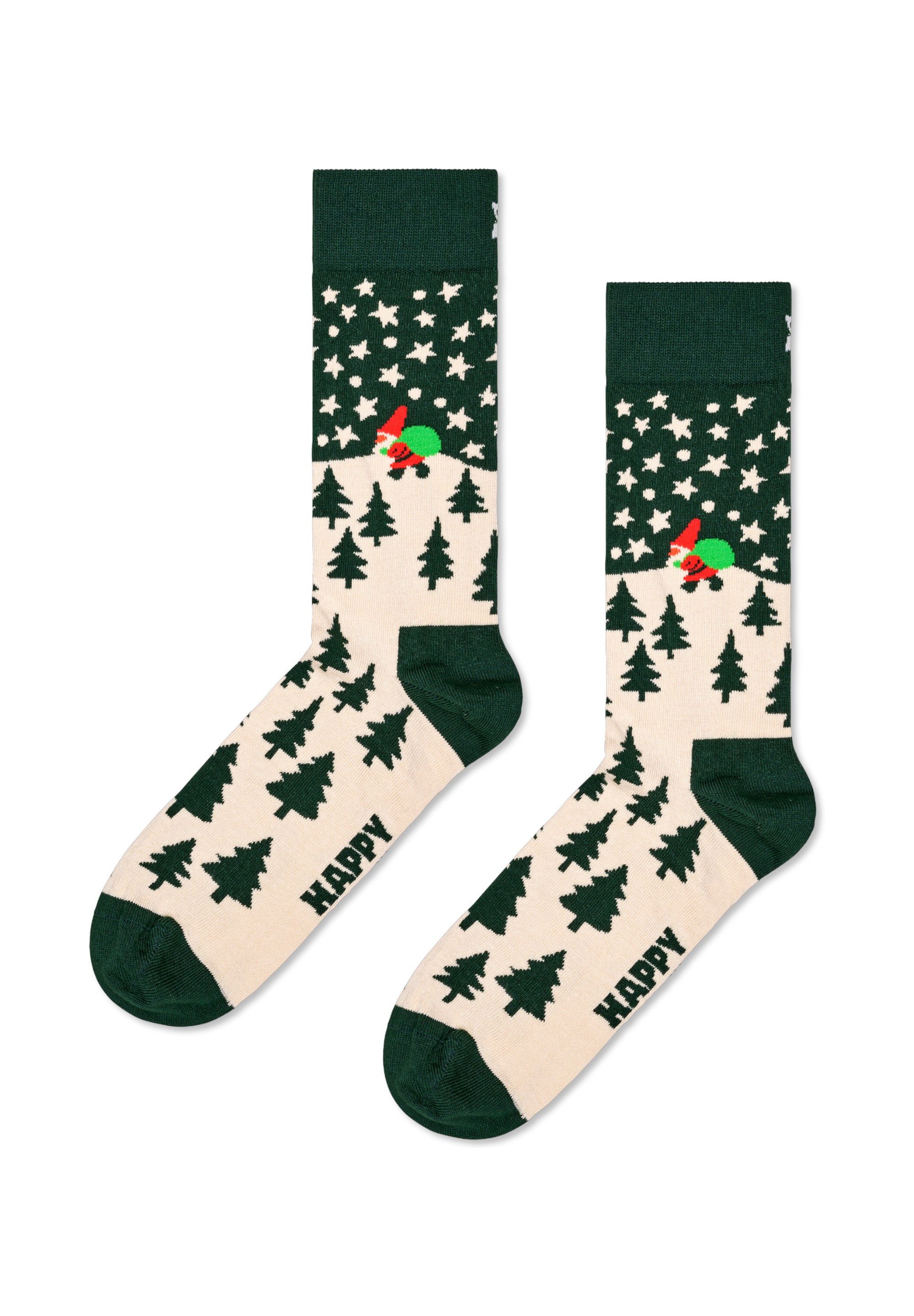 Happy Socks Basicsocken 3-Pack Holiday Socks Verstärkte Ferse, besserer Hal günstig online kaufen