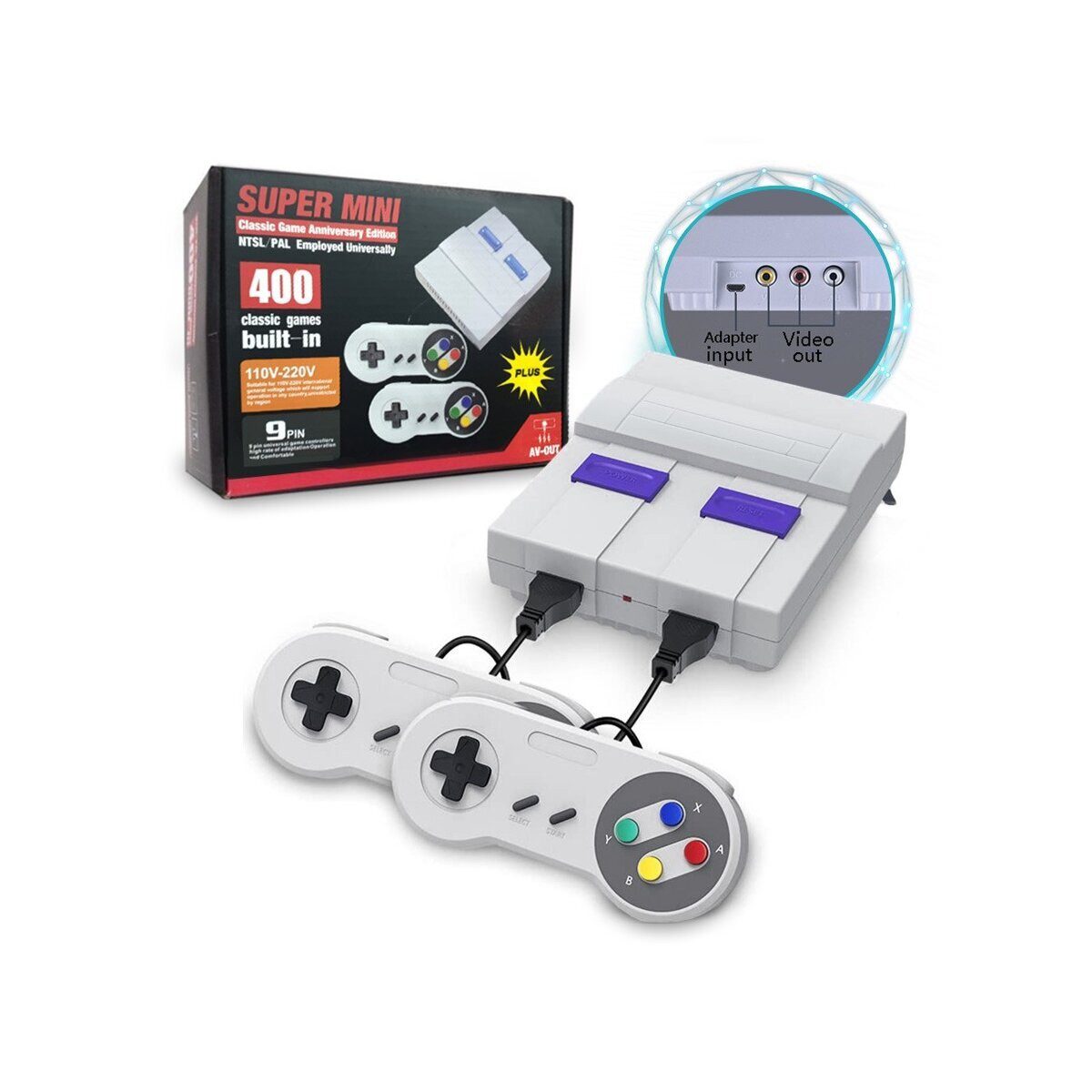 Wisam Super Mini Konsole Mario Contra Ninja