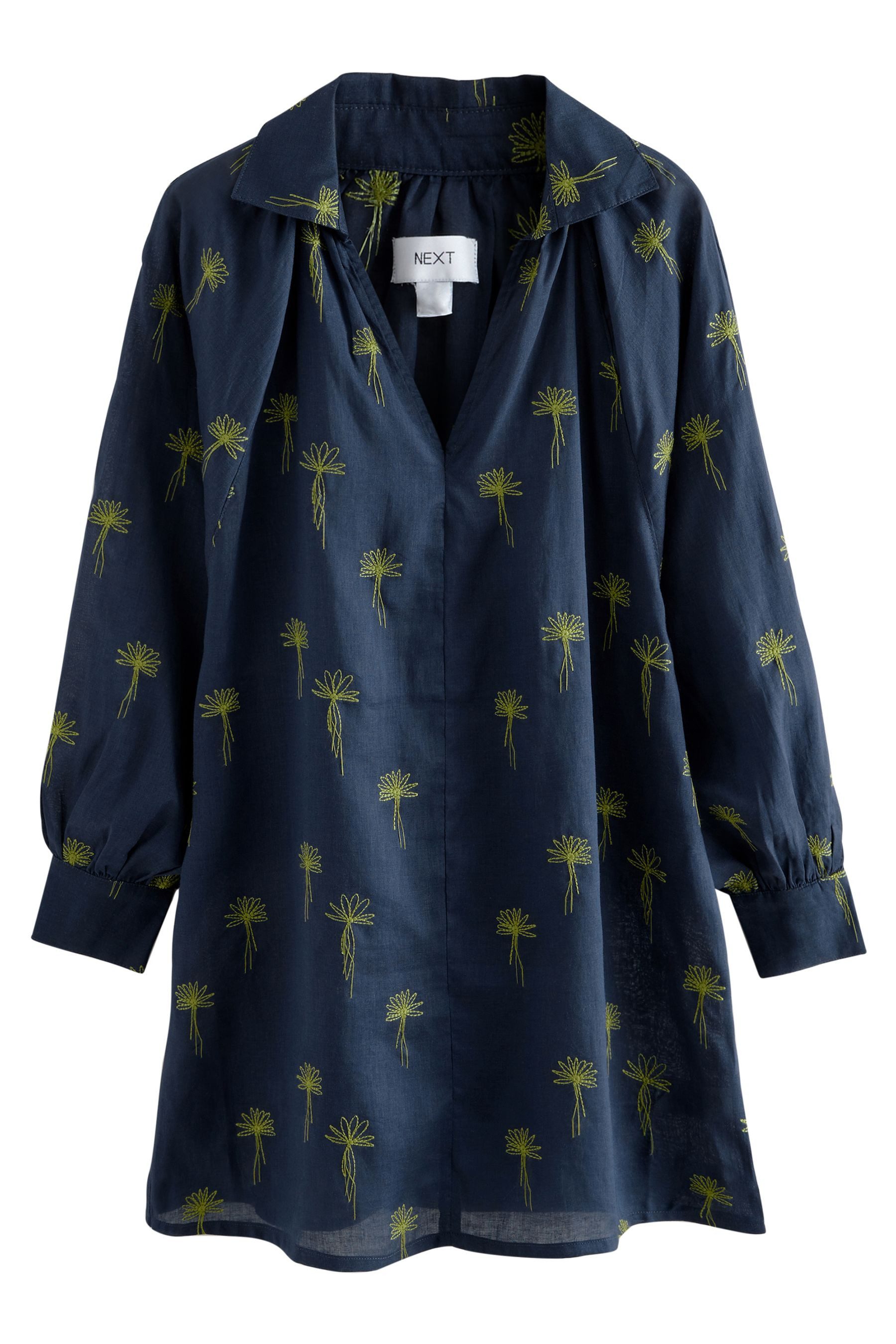 Next Strandkleid Strandkaftan aus Ramiemischung (1-tlg) günstig online kaufen