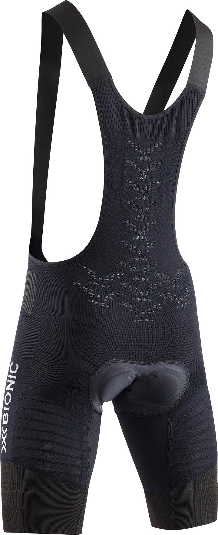 X-Bionic Fahrradhose Bike Effektor 4.0 BIB Short Padded schwarz/weiss Herren