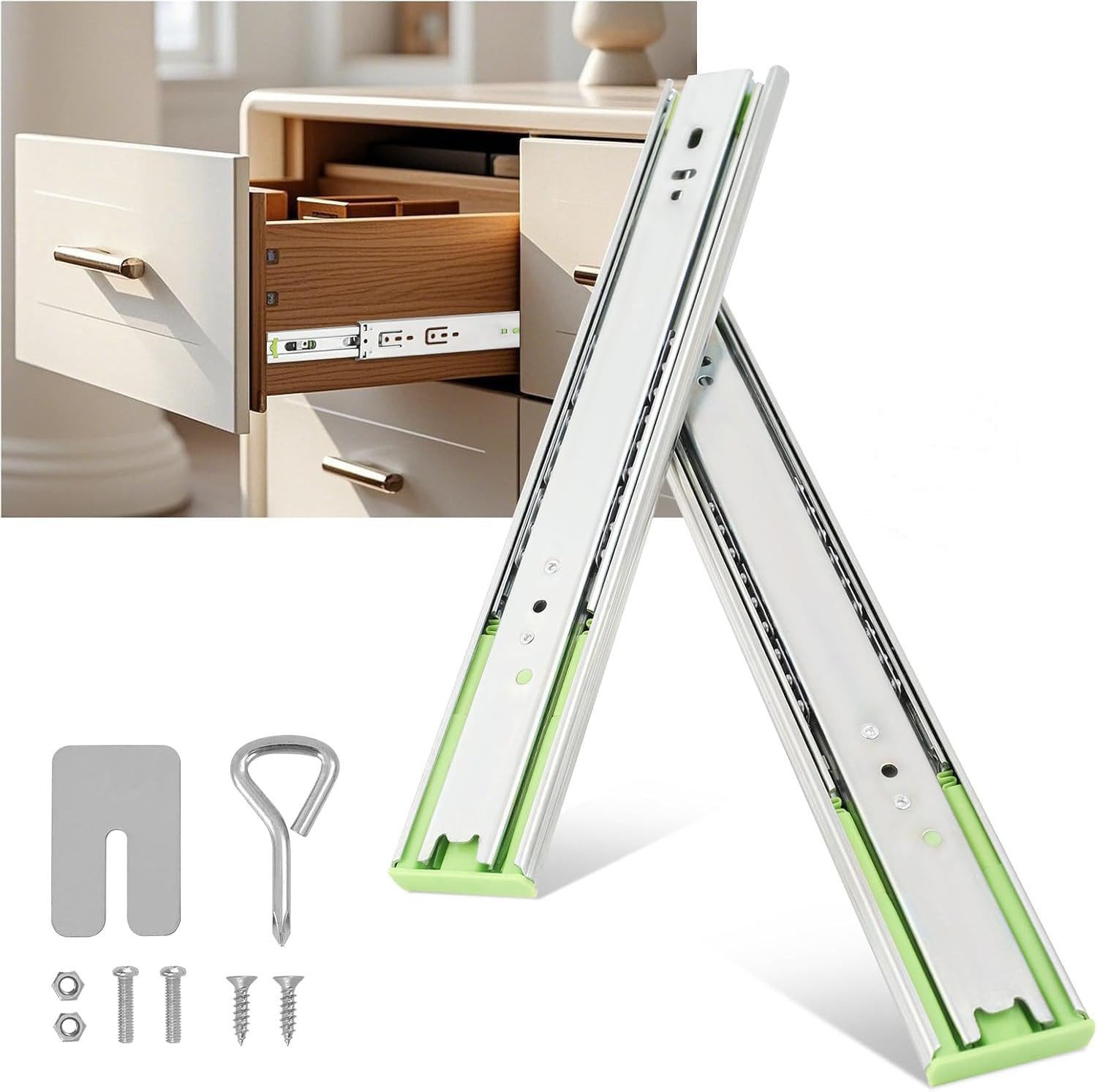 GarveeMore Auszug 10-teilig Teilauszüge Schubladenauszüge