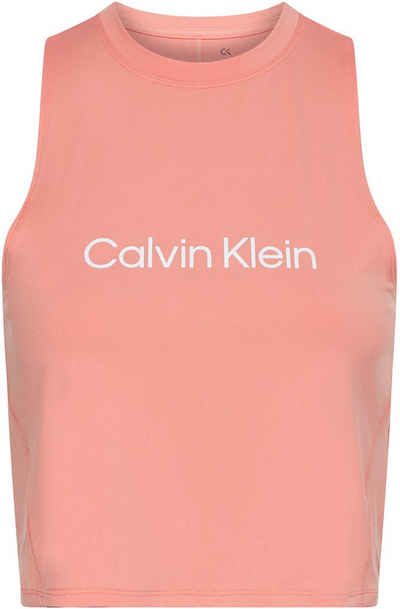 Calvin Klein Sport Sport-Bustier WO - Tank Top mit Calvin Klein Logoschriftzug