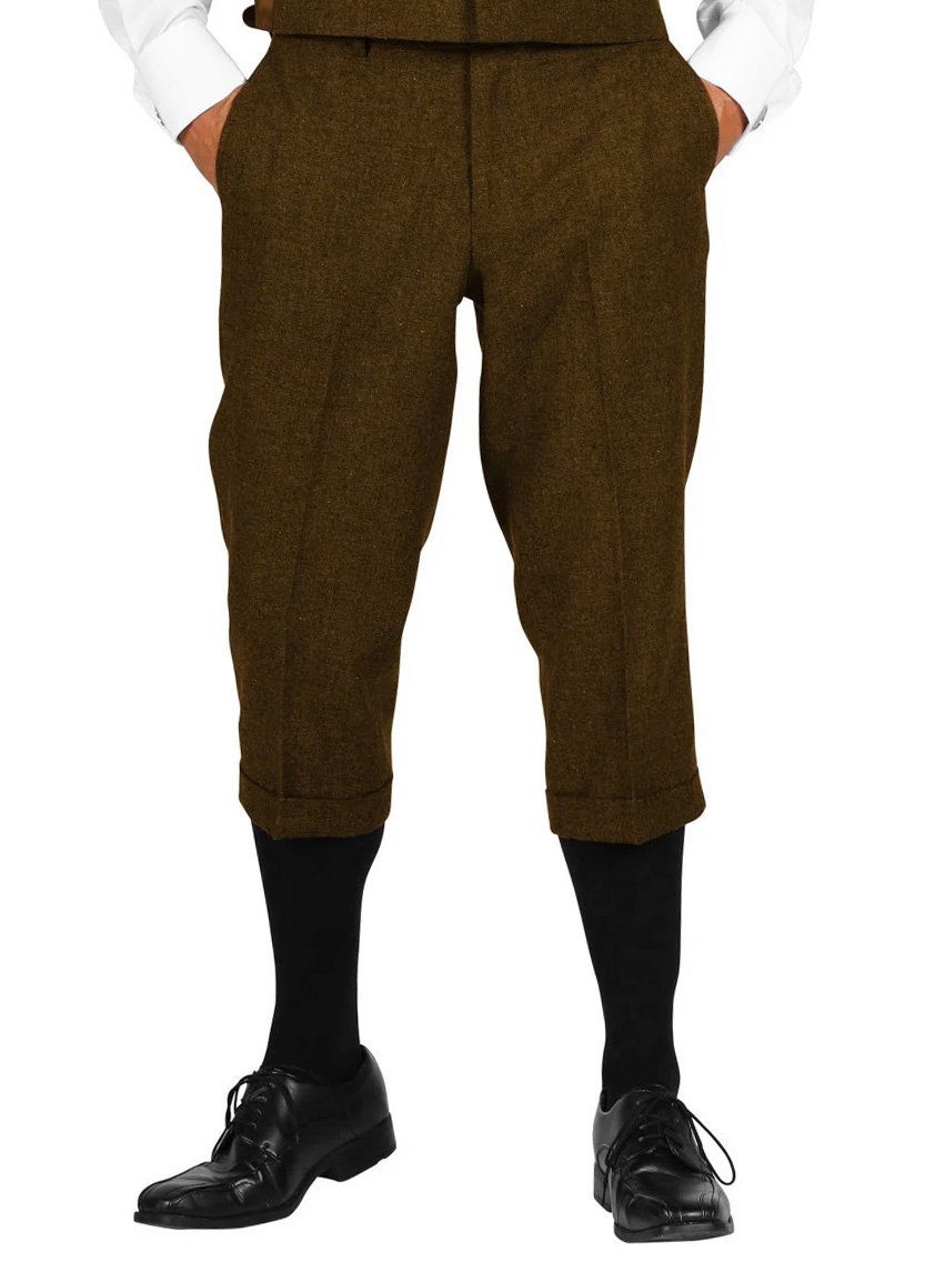 thetru Kostüm 20er Jahre Knickerbocker braun, Wadenlange Anzughose im Peaky günstig online kaufen