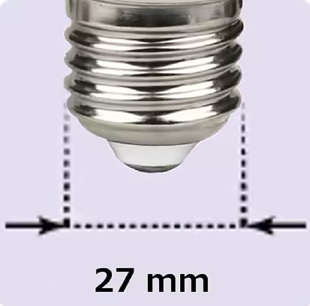 Bellight LED-Leuchtmittel LED E27 3000K, E27, Warmweiß 9W=75W 180V-260V Warmweiß Tropfenform G45 360° 830lm
