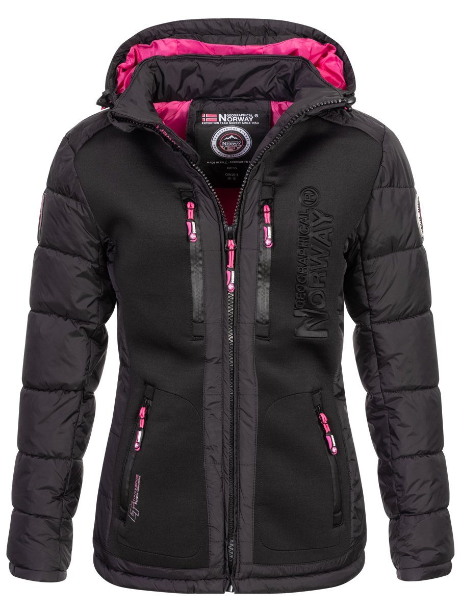 Geographical Norway Steppjacke Geographical Norway Damen Winter Jacke Stepp günstig online kaufen