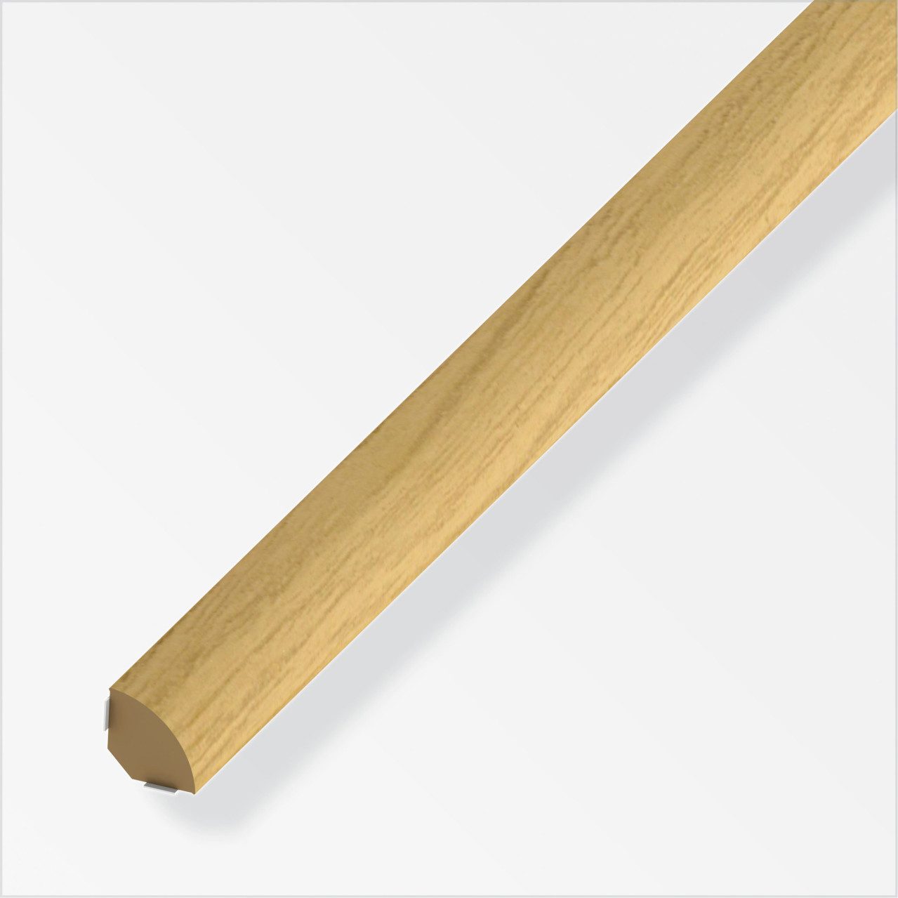 alfer Winkelprofil alfer Viertelkreis-Eckleiste 1 m, 14 mm PVC