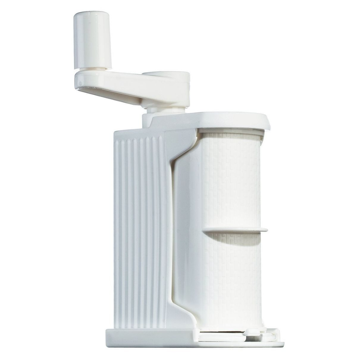 Rigamonti Käsereibe Parmesanmühle, weiß, Rigamonti, 10 x 5 x 16 cm, Kunststoff, (1-St)