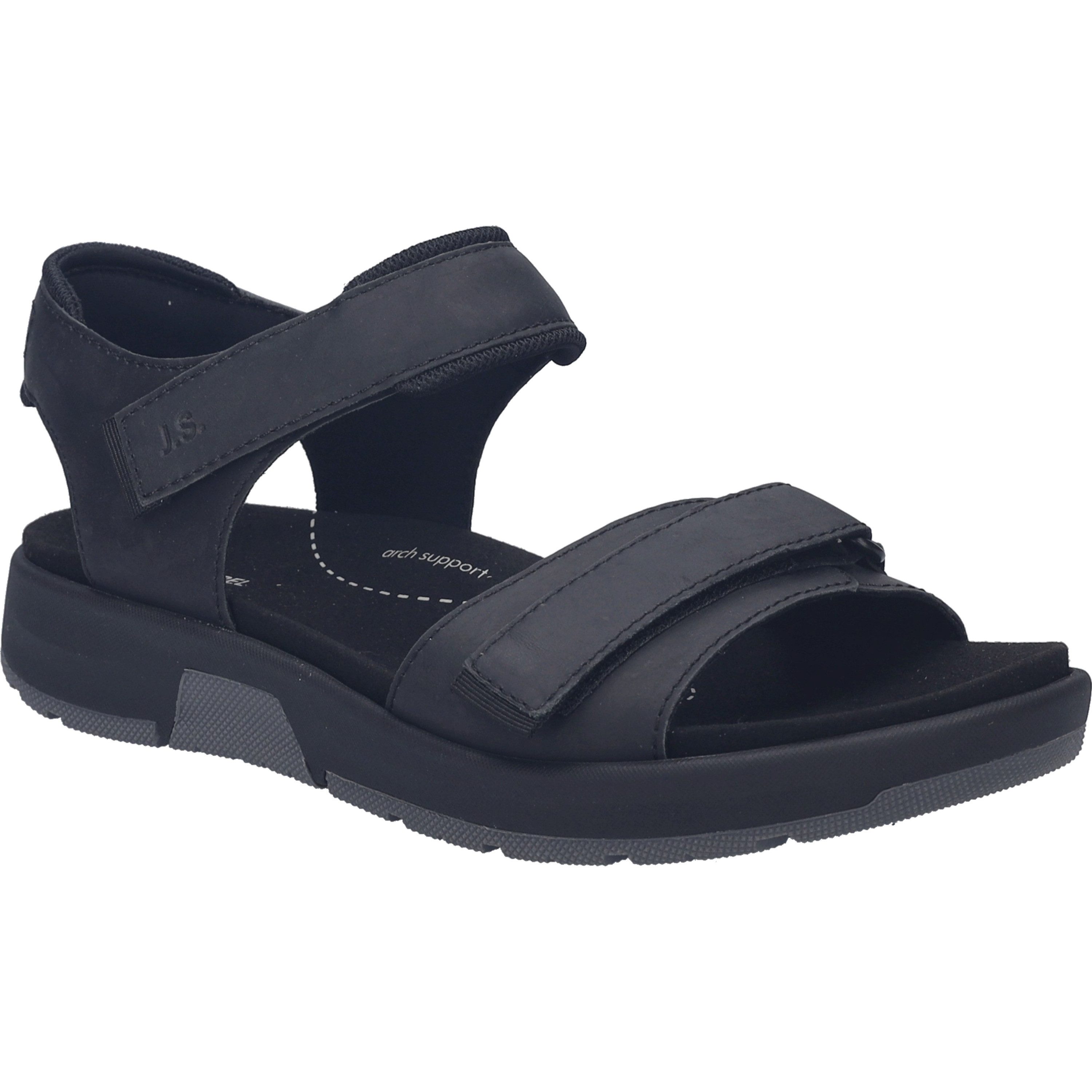 Josef Seibel Emeric 10, schwarz Sandale