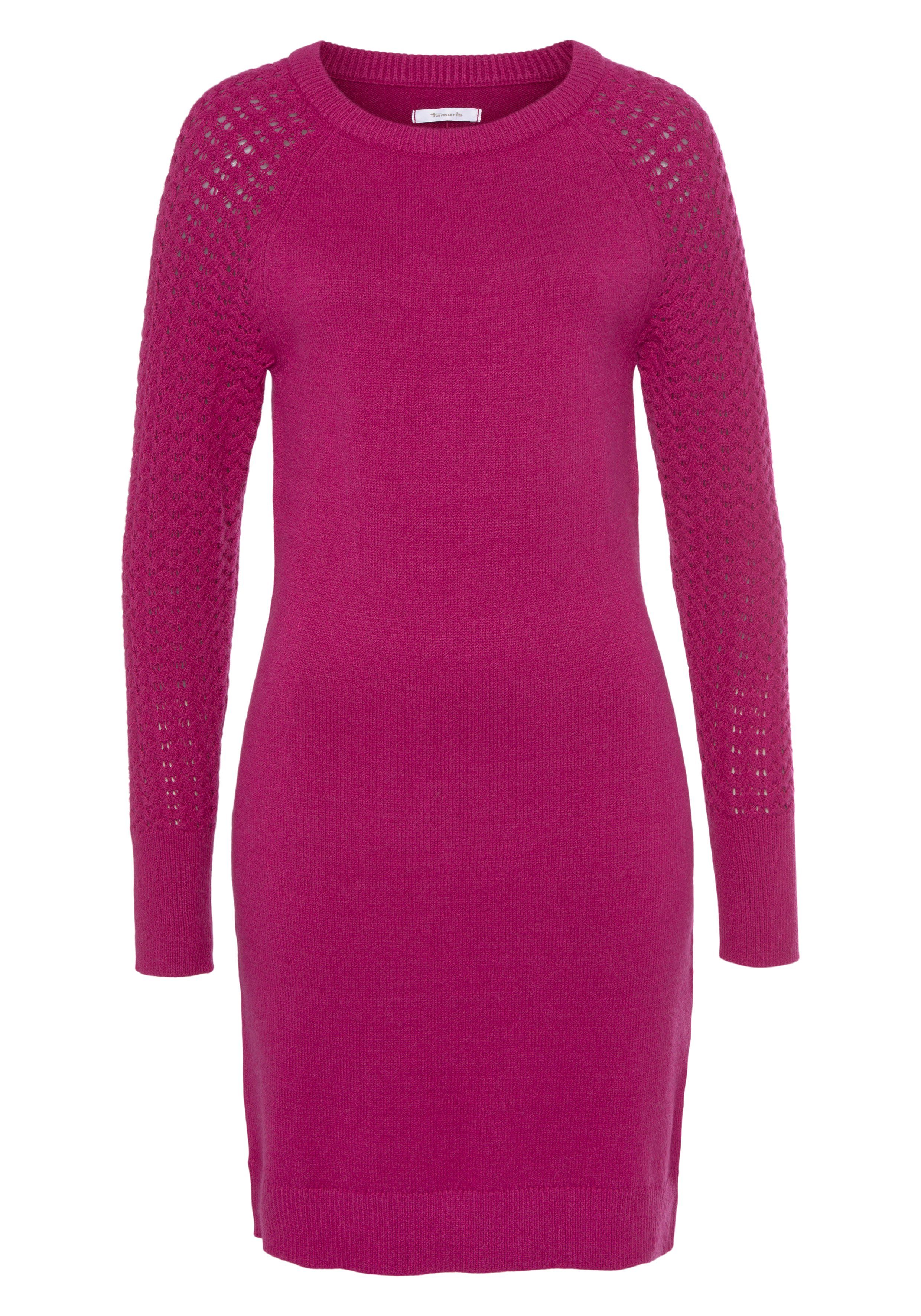 TAMARIS Strickkleid mit Ajour-Strickdetail mehr