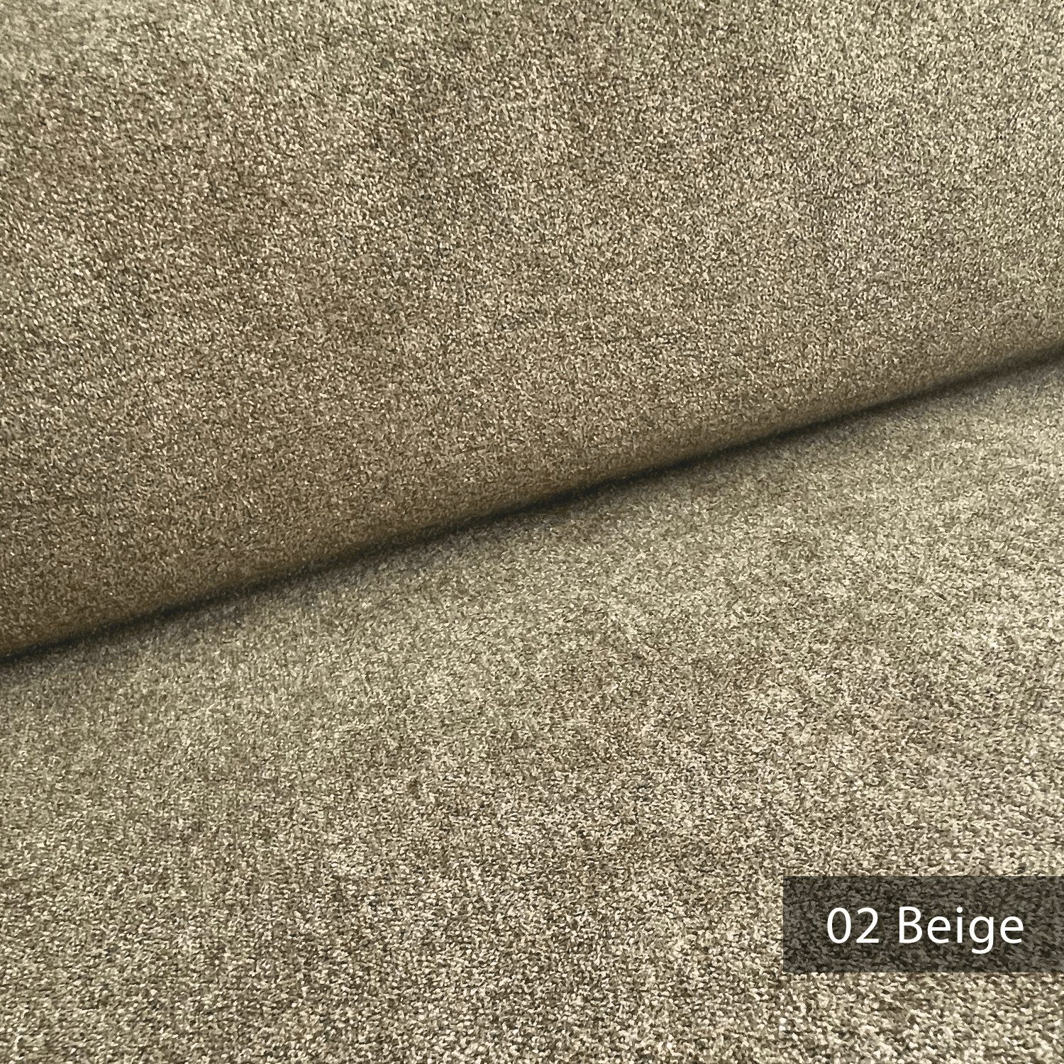 novely® Stoff CALYPSO Natural Tones Polsterstoff Melange Möbelstoff, Melange-Optik, Meterware, 1lfm