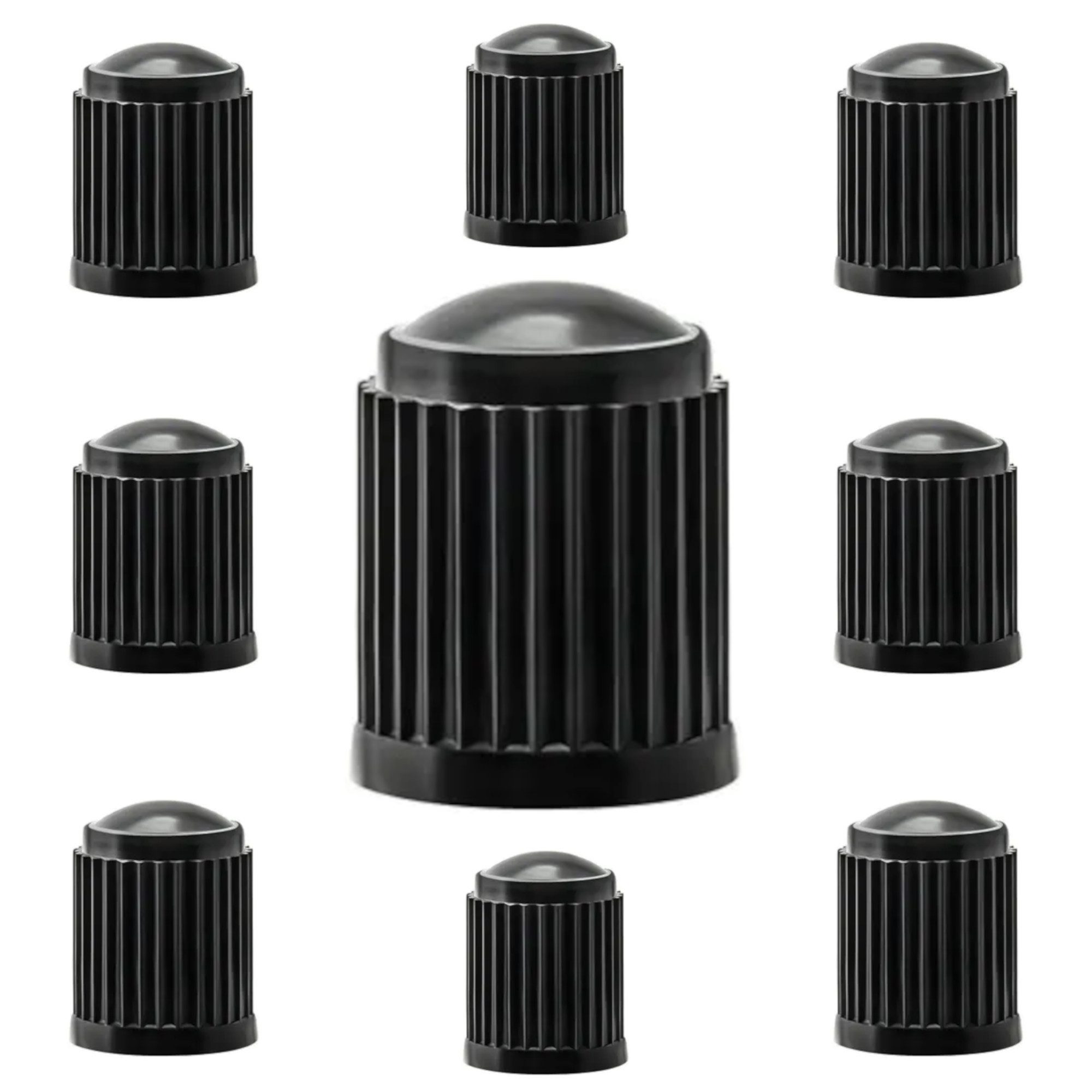 Pitlane Performance Ventilkappe Fahrrad Ventilkappen 10er-Set Robuste Ventil Kappen, (10-St., für Rennrad, E-Bike, City- & Trekkingrad), Dunlop- & Presta-Ventil – Bild 5 von 5