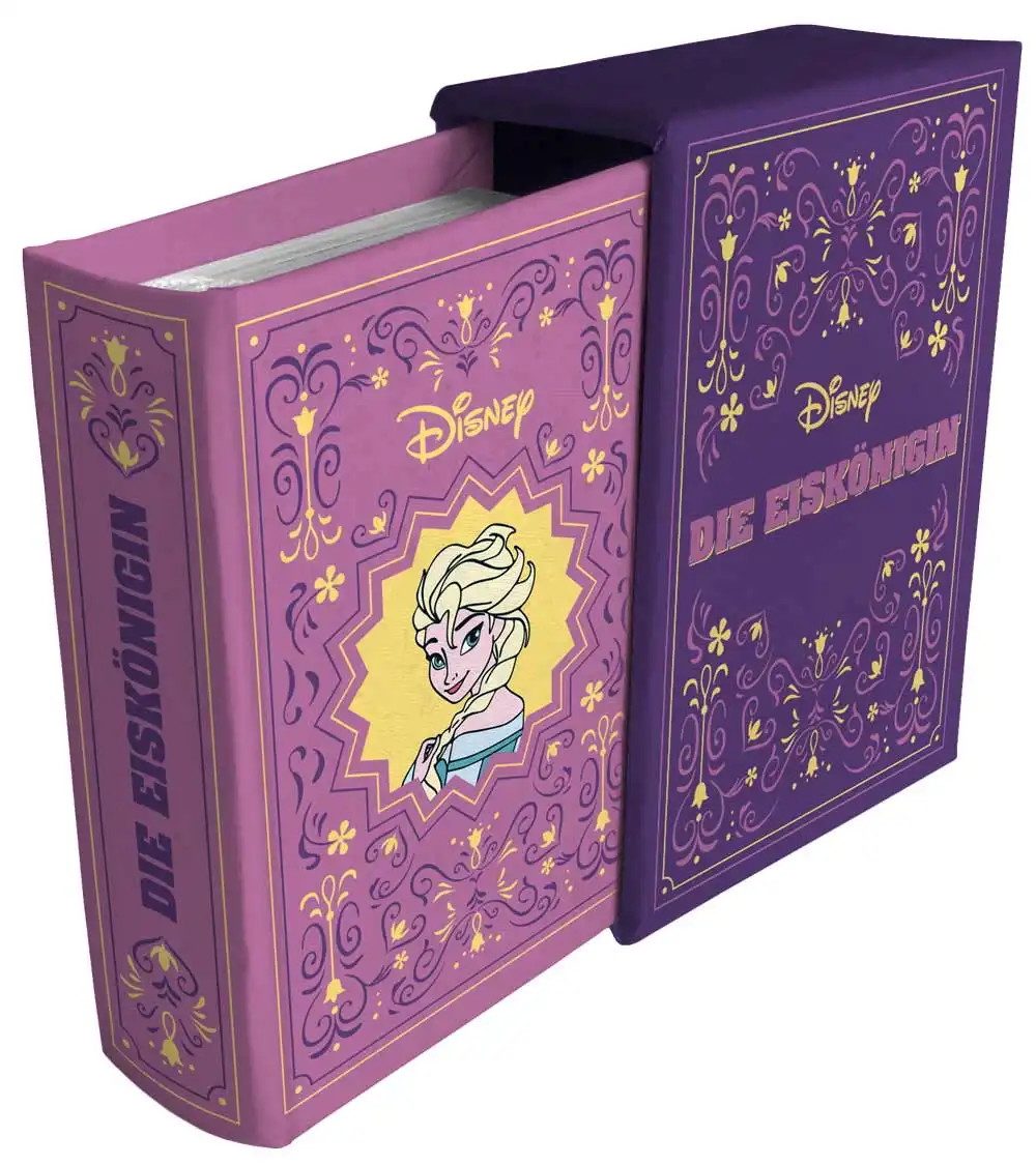 Disney Stoffbuch Disney Mini Buch Nr.10 - Frozen die Eiskönigin - Miniatur Gold Sammler