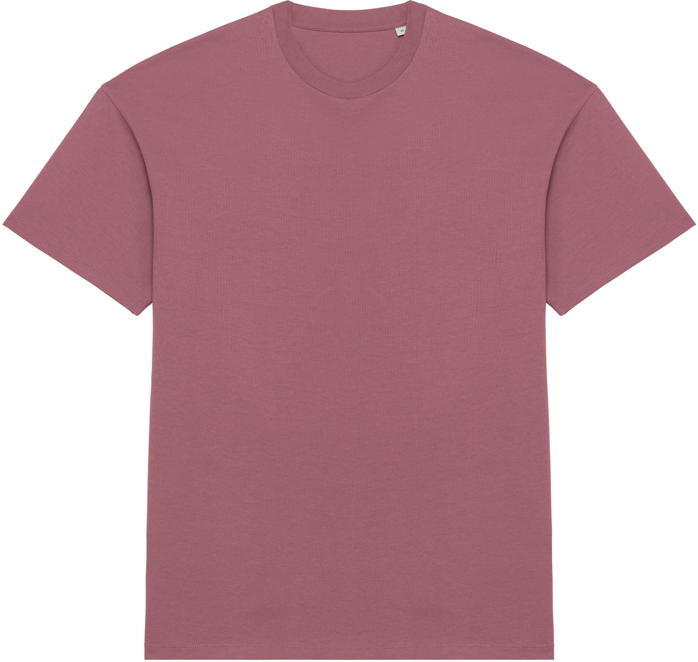Rundhalsshirt Umweltfreundliches Unisex T-Shirt mit hängenden Schultern